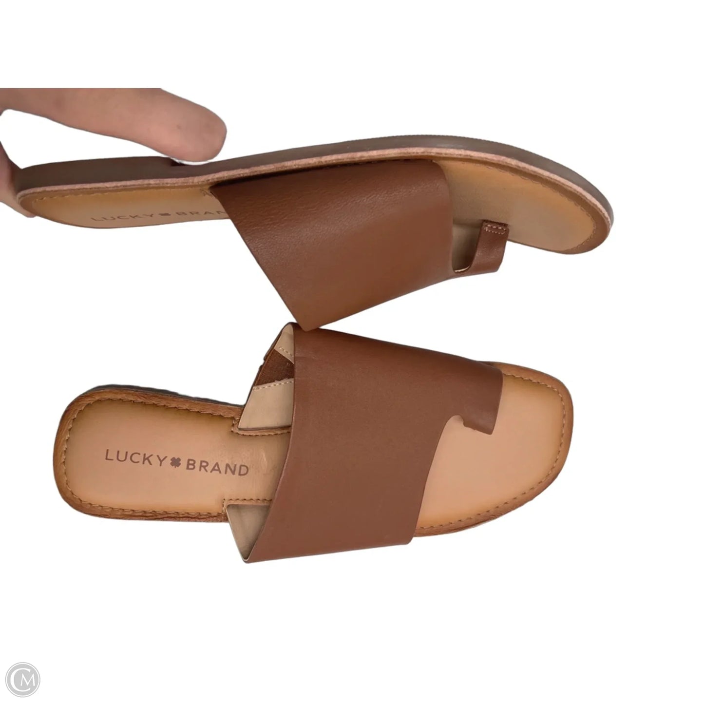 Sandals Flats By Lucky Brand In Brown, Size: 8.5