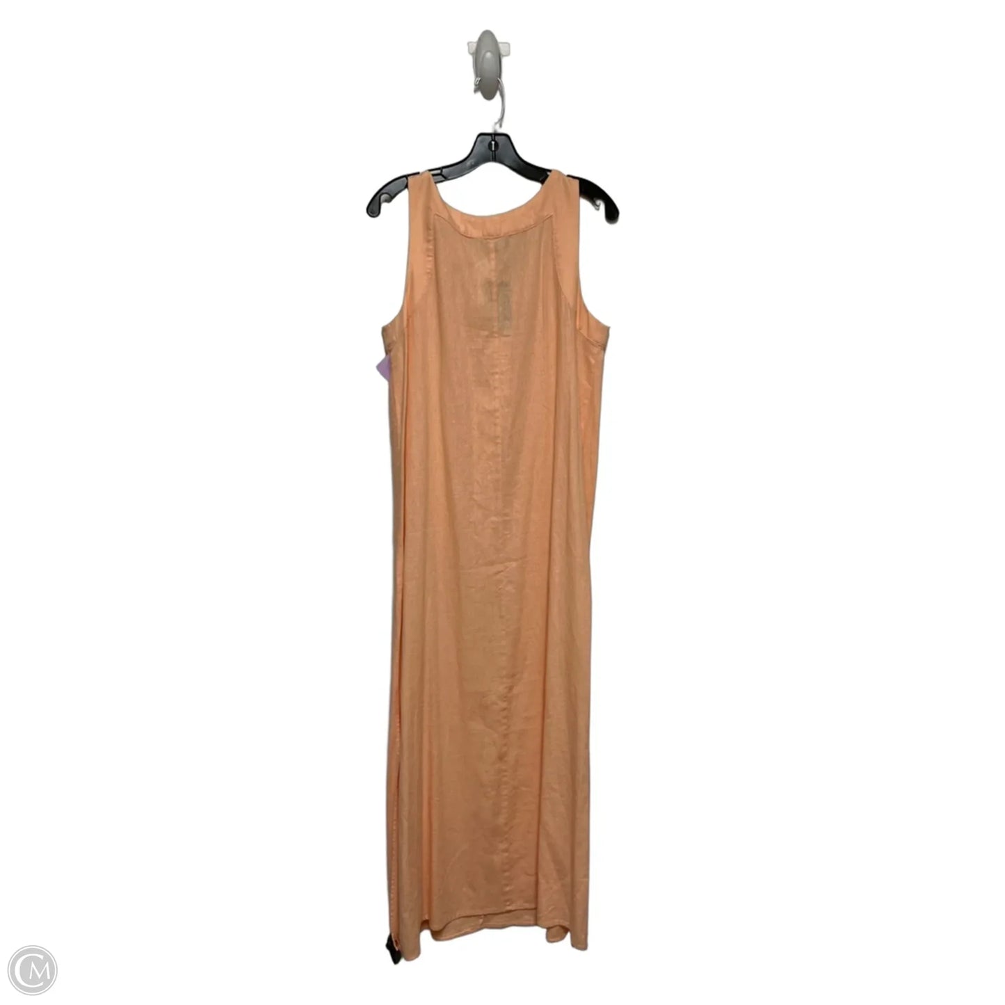 Dress Casual Maxi By Dkny In Peach, Size: S