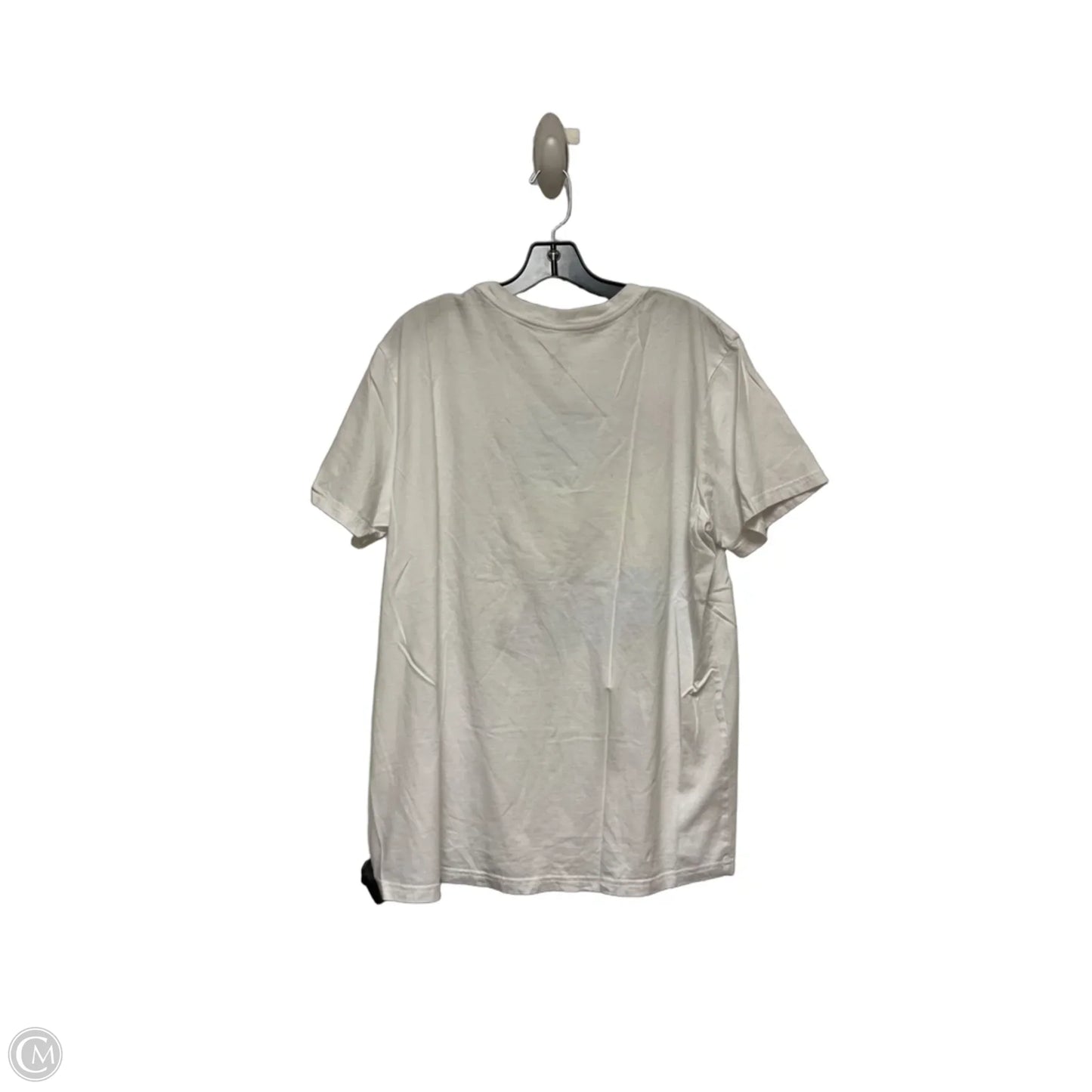 Top Short Sleeve Basic By Disney Store In White, Size: L