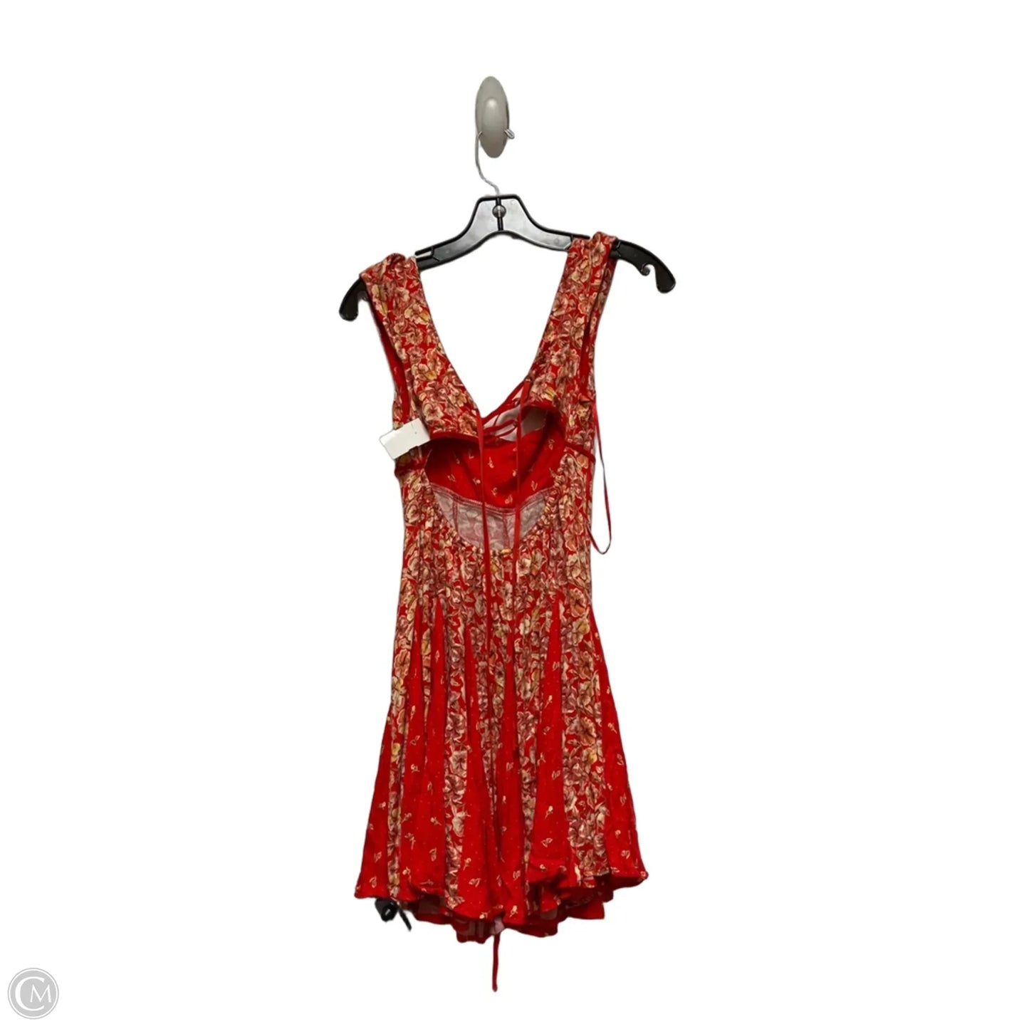 Dress Casual Short By Free People In Floral Print, Size: Xs