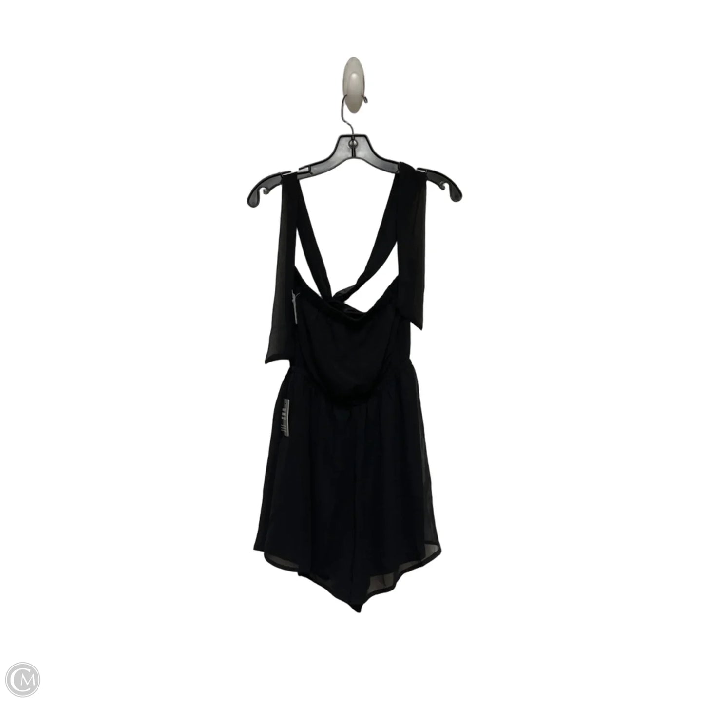 Romper By Express In Black, Size: Sp