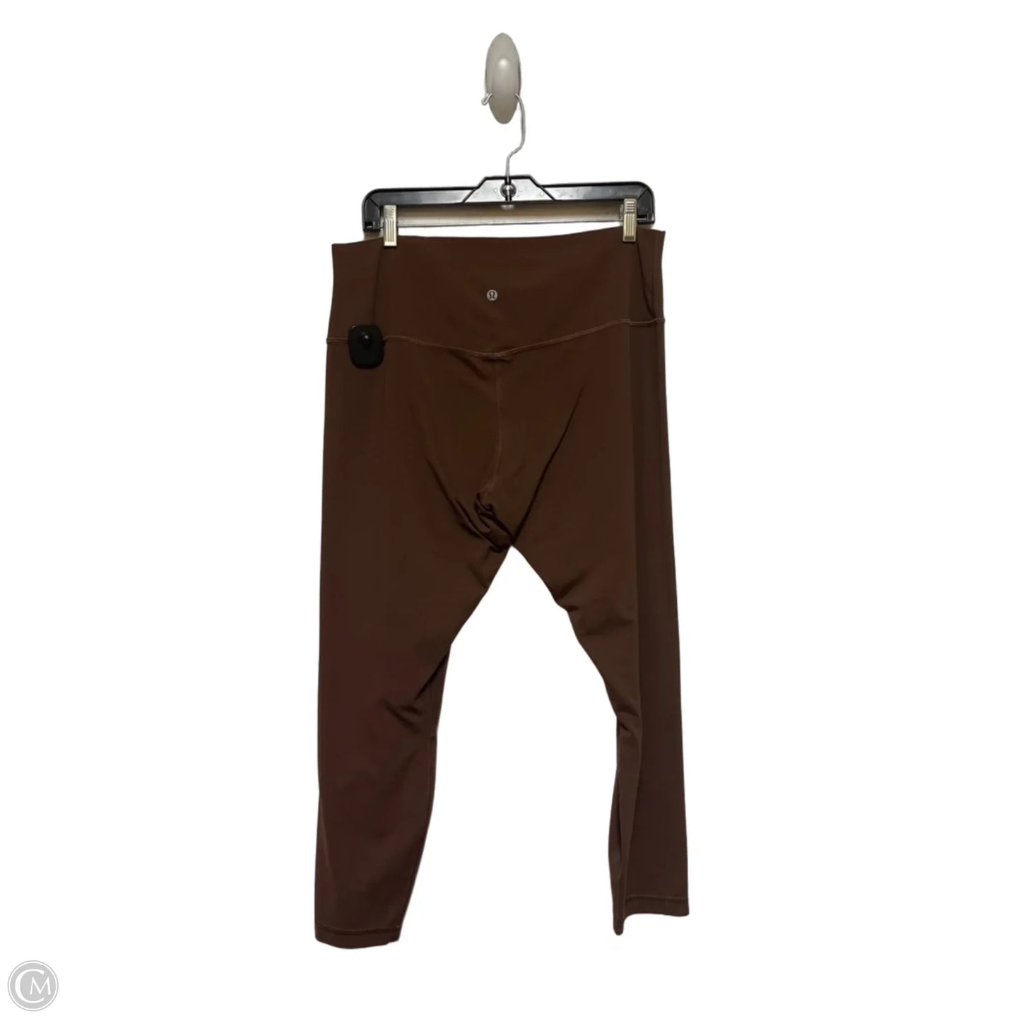 Athletic Leggings By Lululemon In Brown, Size: 16