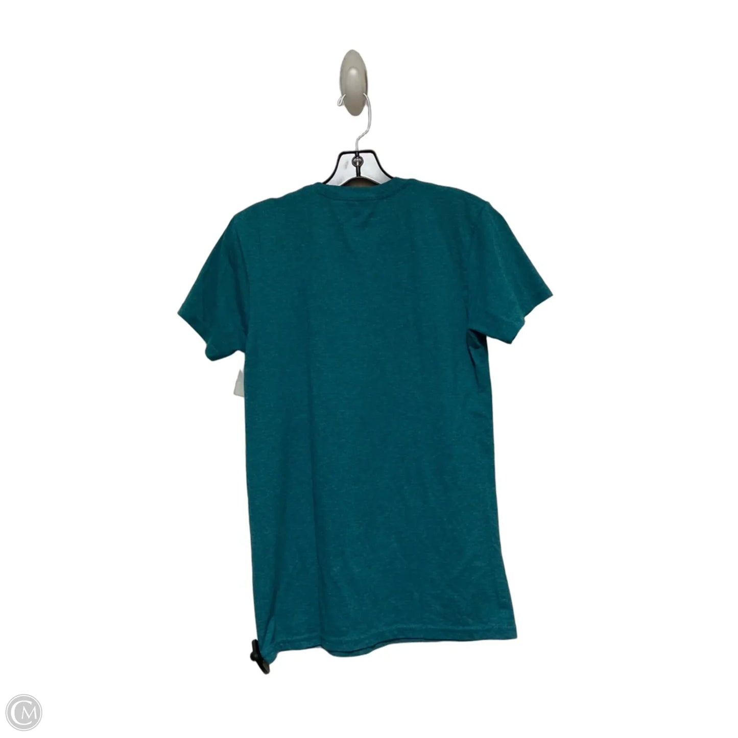 Top Short Sleeve Basic By Disney Store In Teal, Size: S