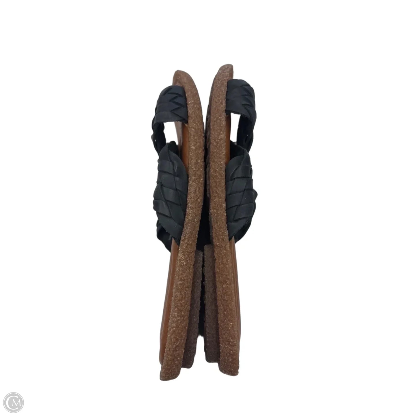 Sandals Flats By Born In Black & Tan, Size: 8