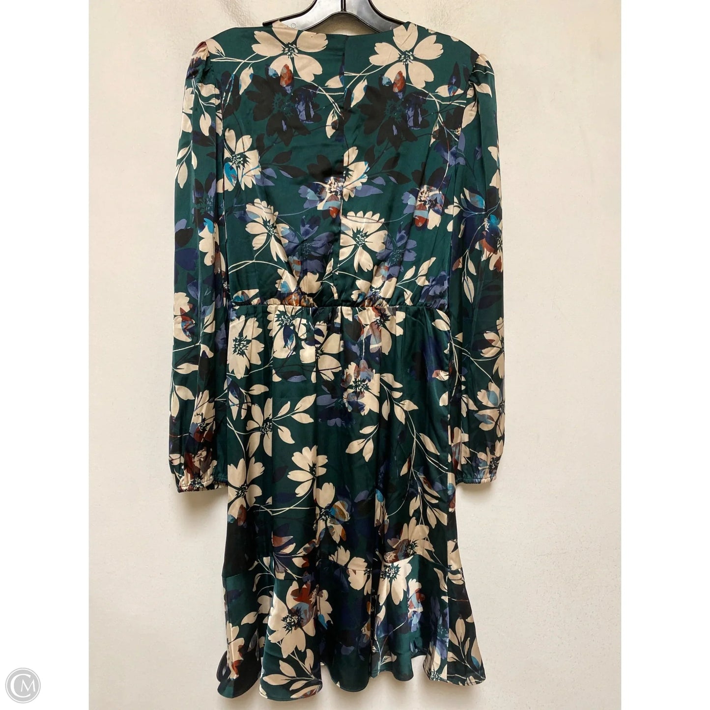 Dress Casual Short By Nicole Miller In Floral Print, Size: S