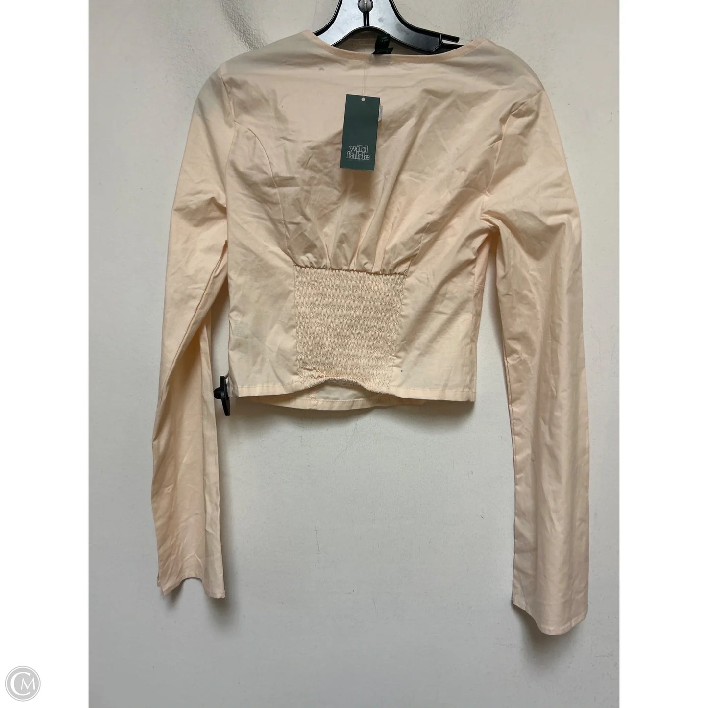 Top Long Sleeve By Wild Fable In Pink, Size: S