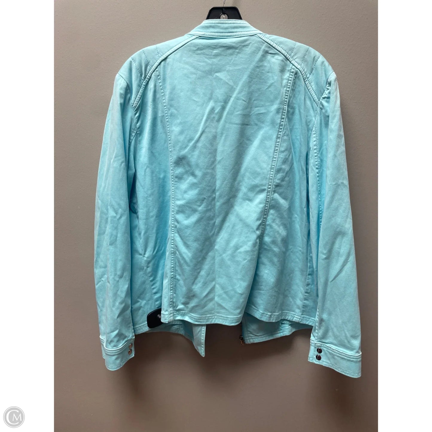 Jacket Other By Chicos In Blue, Size: L