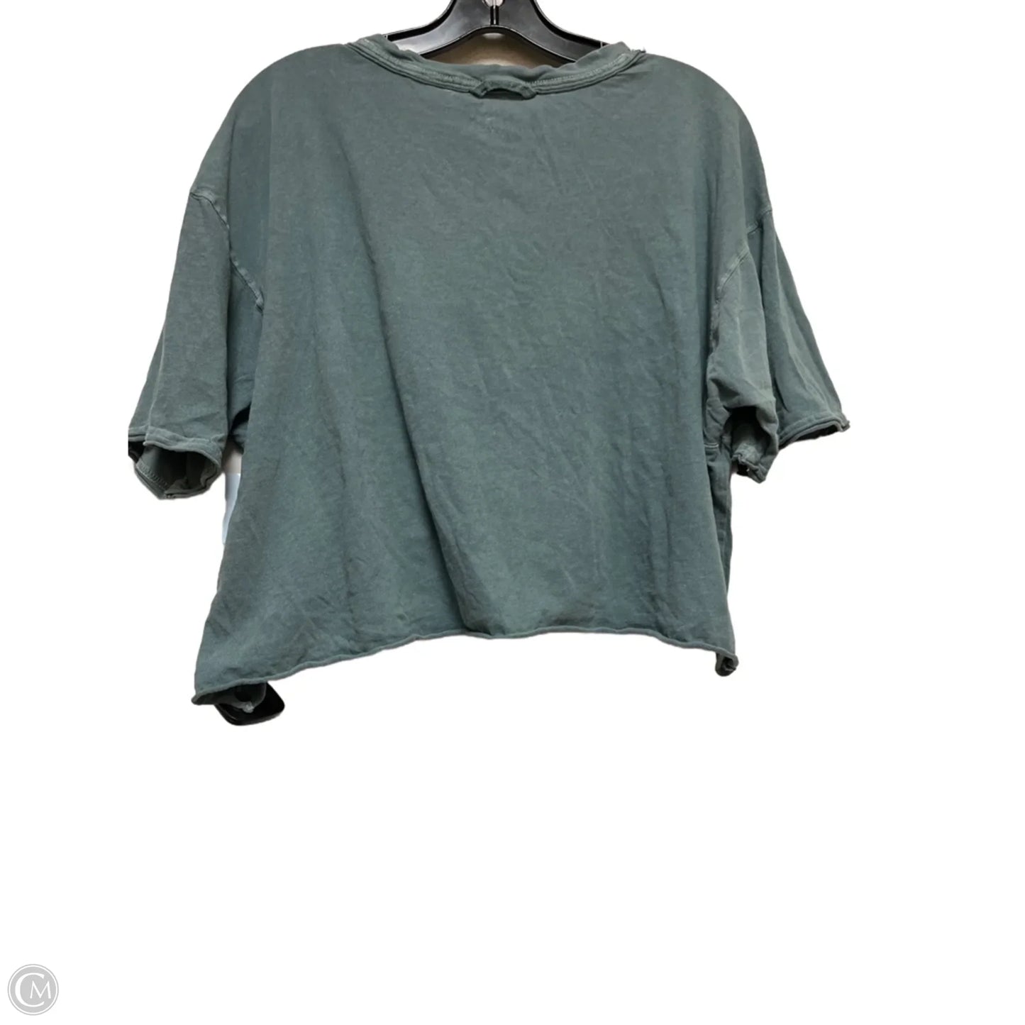 Athletic Top Short Sleeve By Free People In Green, Size: M