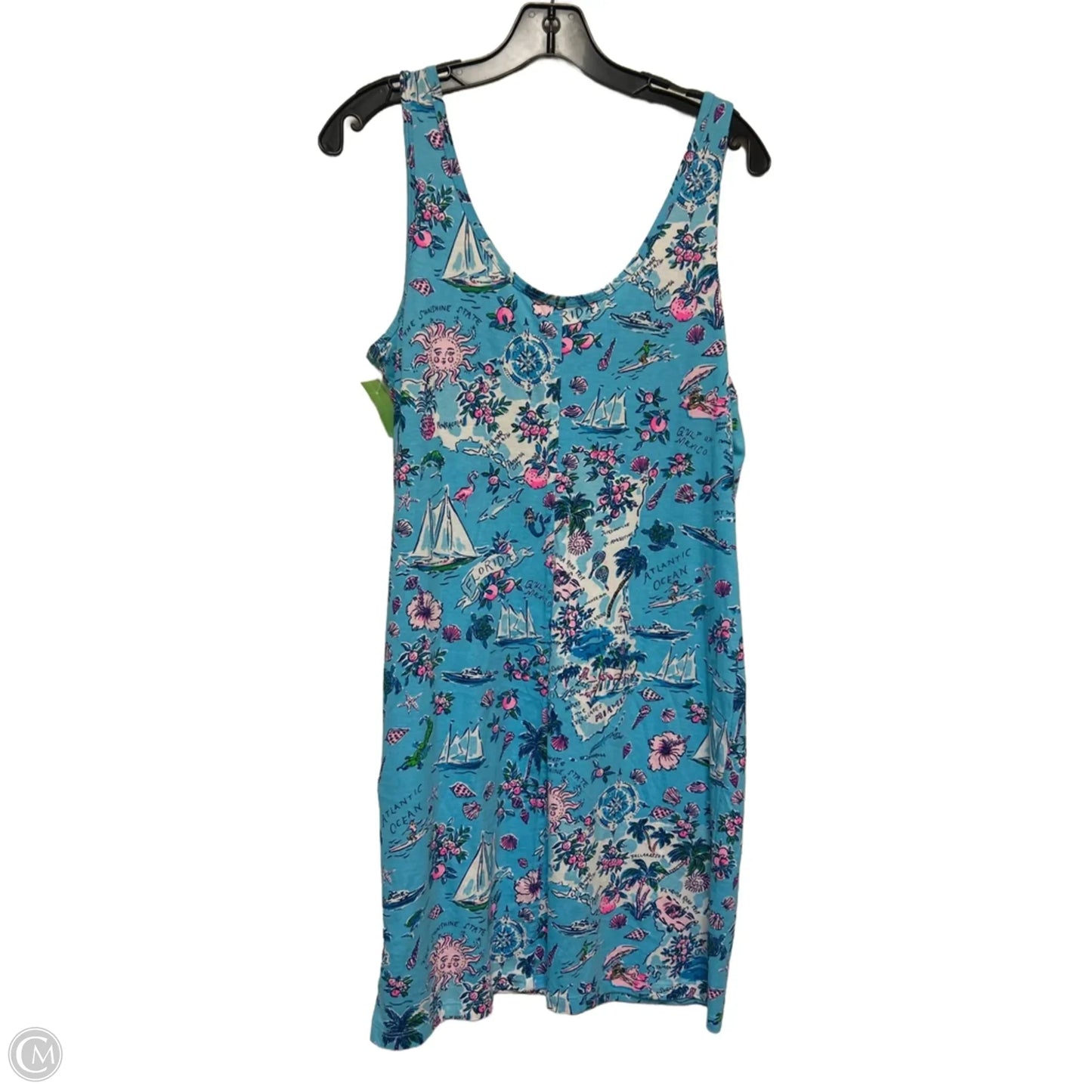 Dress Designer By Lilly Pulitzer In Blue & Pink, Size: S