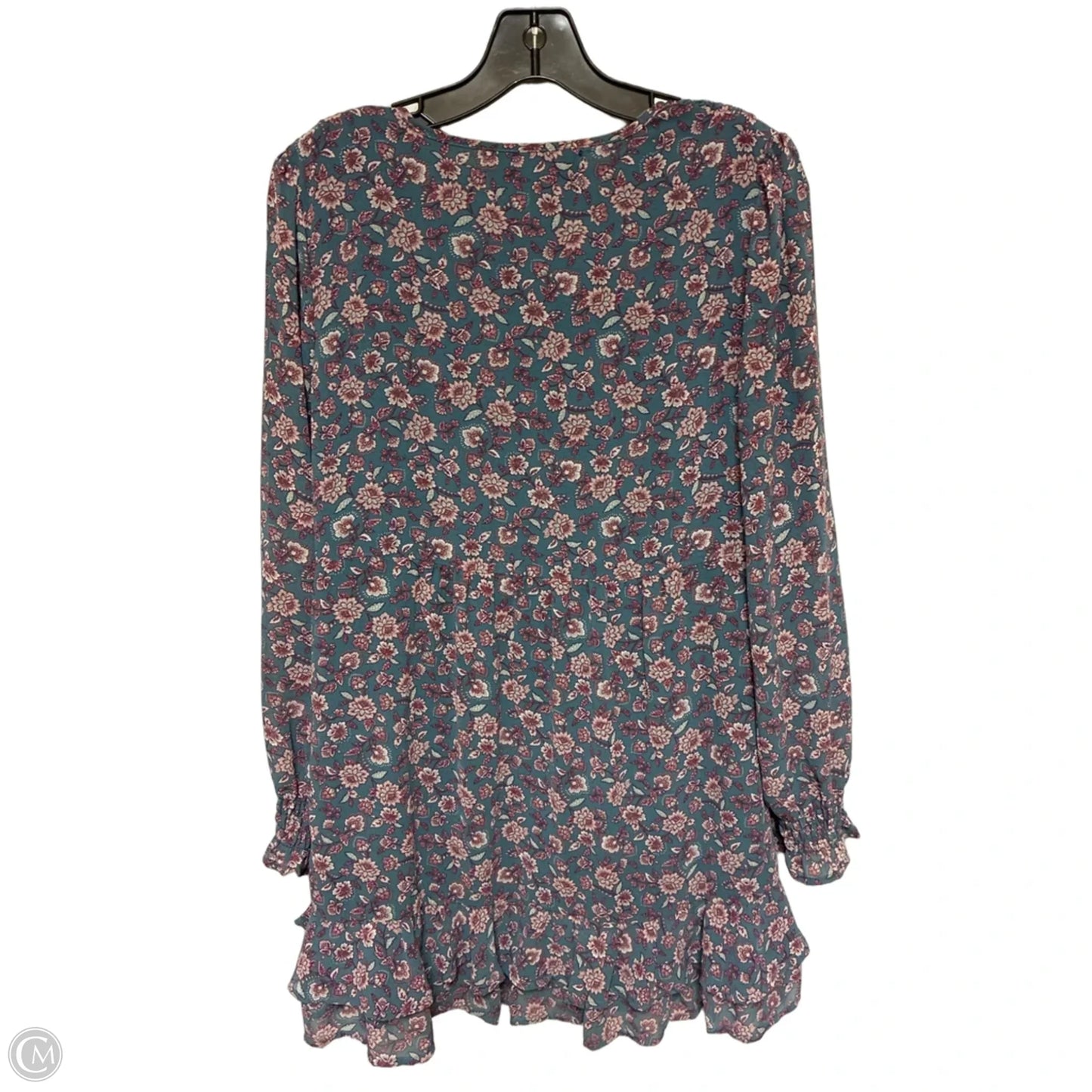 Dress Casual Short By Blue Rain In Floral Print, Size: S