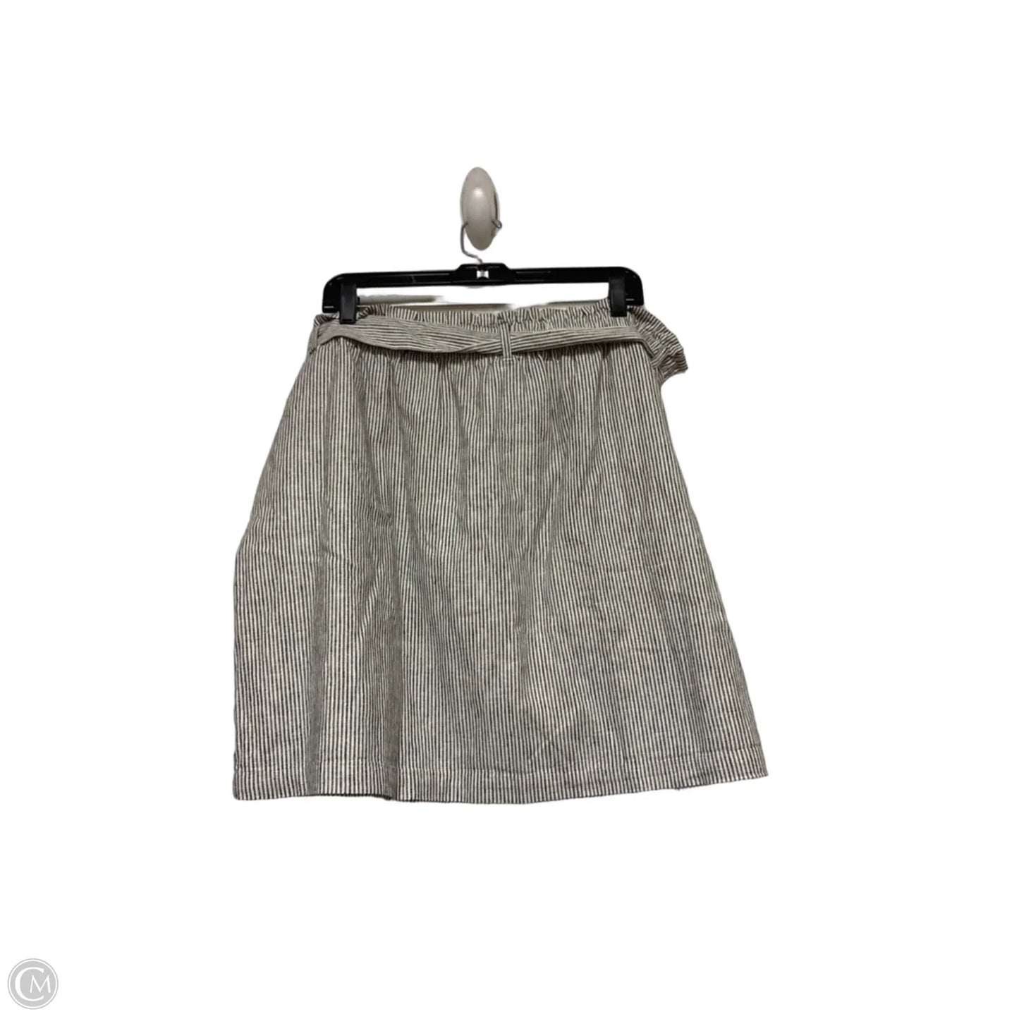 Skirt Mini & Short By J. Crew In Striped Pattern, Size: 18