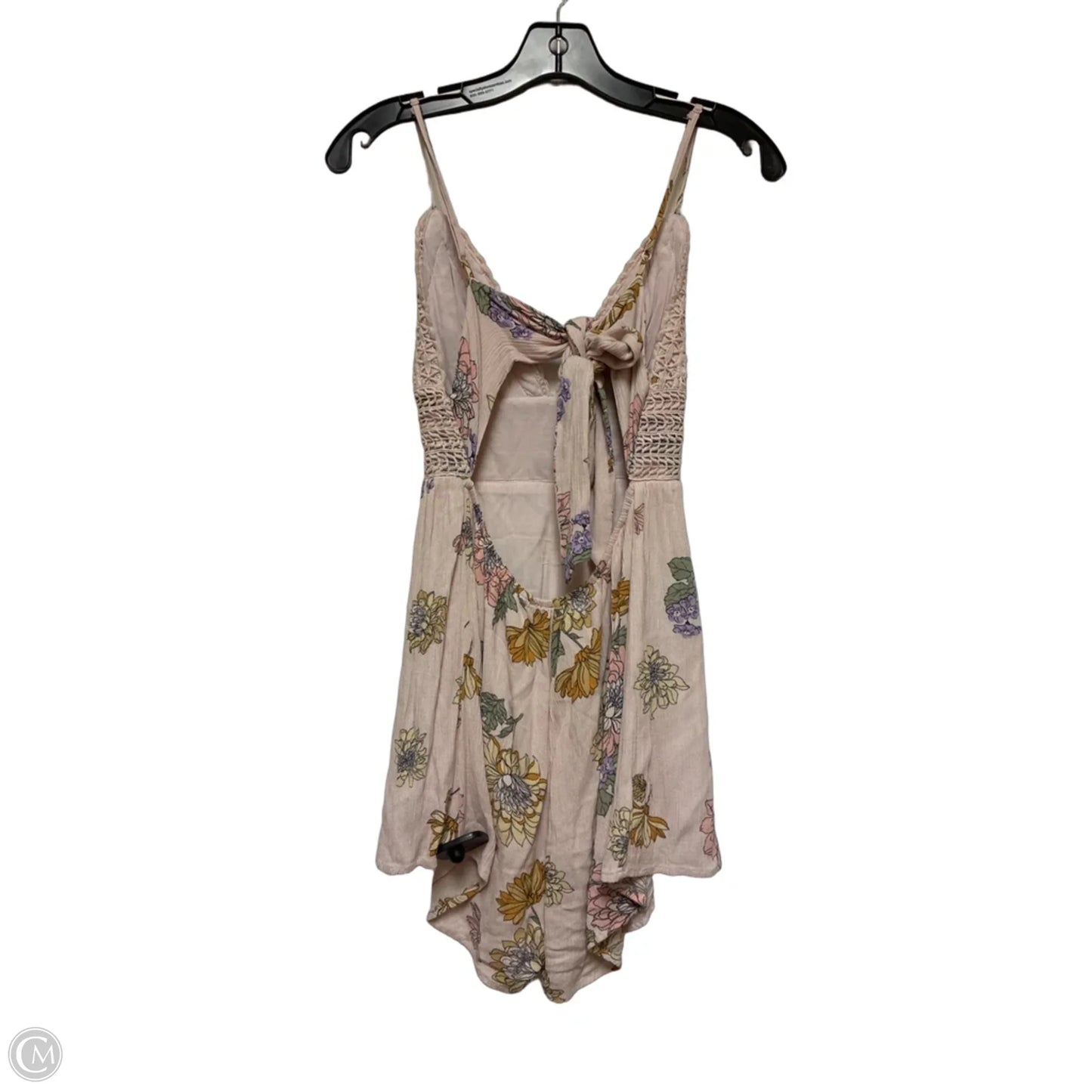 Romper By Clothes Mentor In Floral Print, Size: S