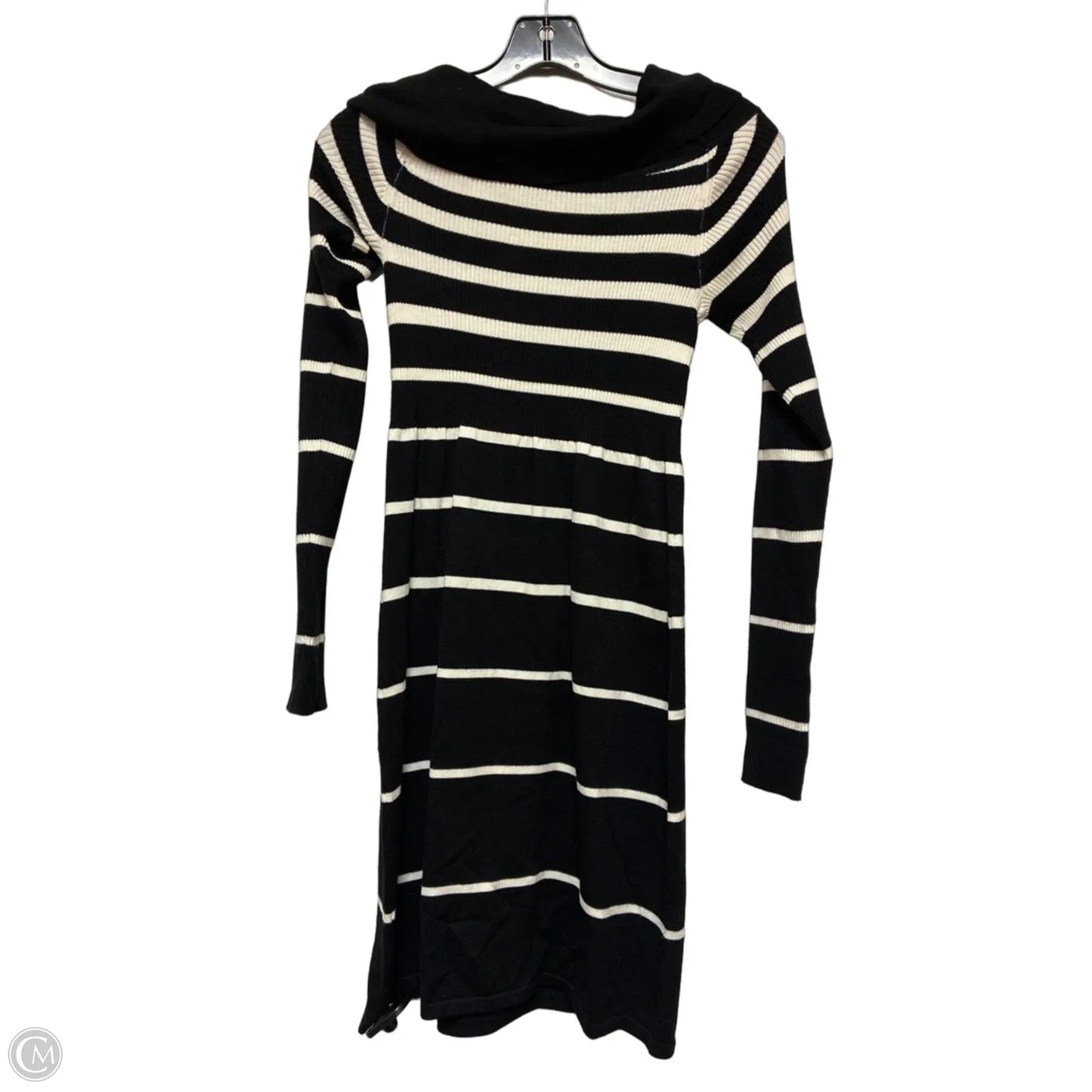 Dress Casual Short By White House Black Market In Black & White, Size: Xs