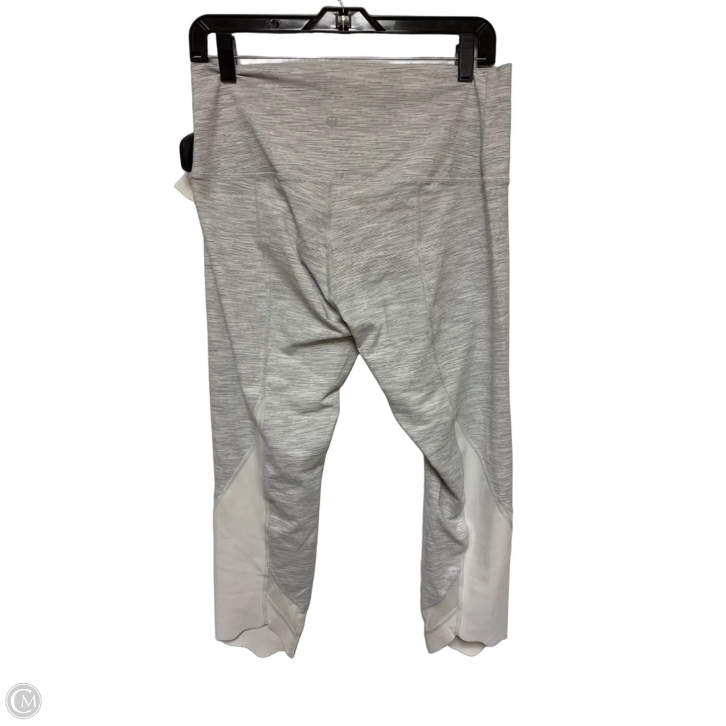 Athletic Leggings Capris By Lululemon In Grey, Size: S