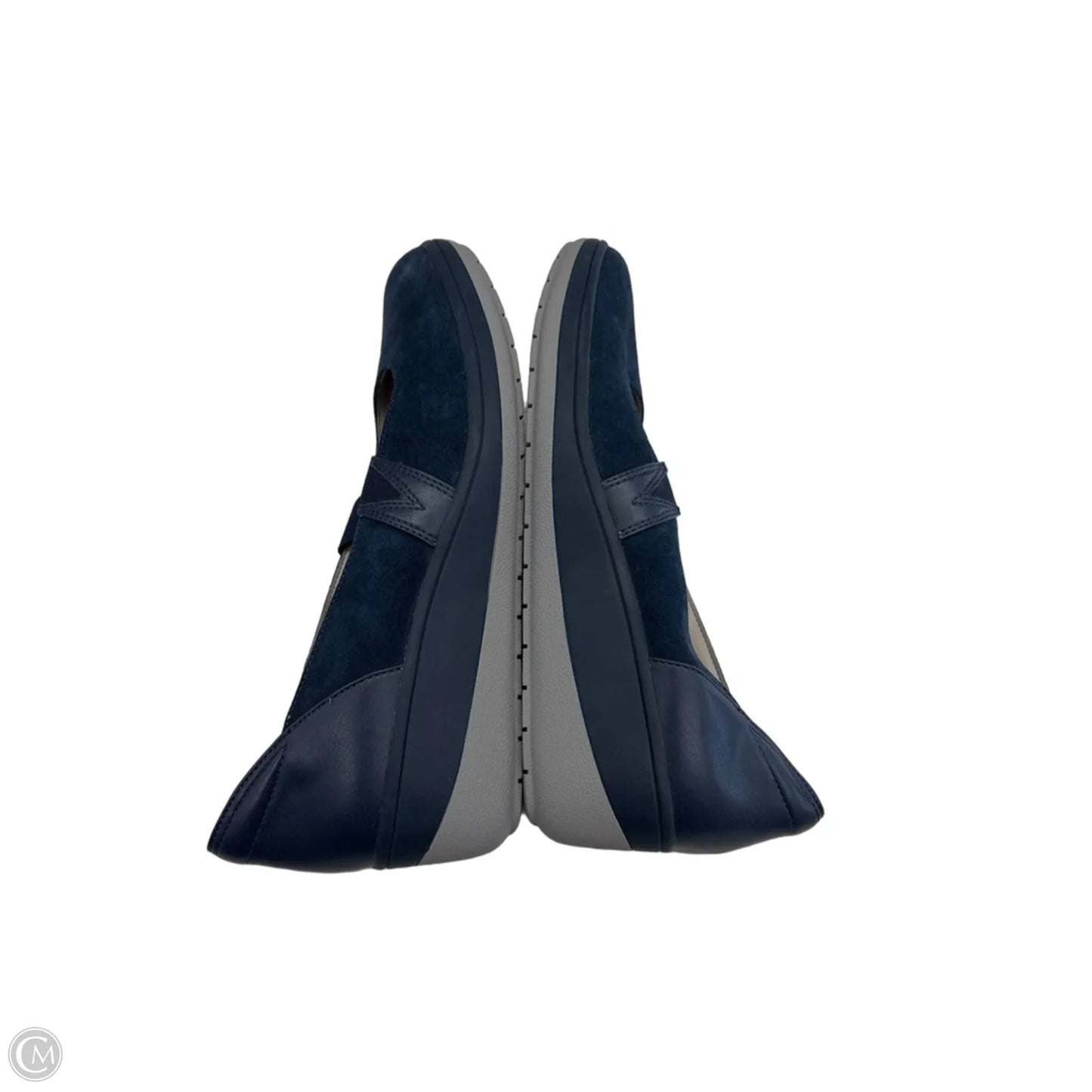 Shoes Heels Wedge By Vionic In Blue, Size: 9