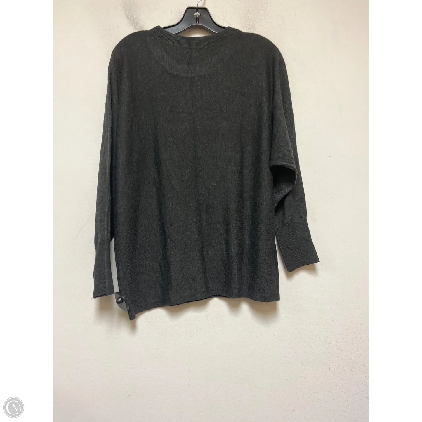 Top Long Sleeve By Loft In Grey, Size: Xs