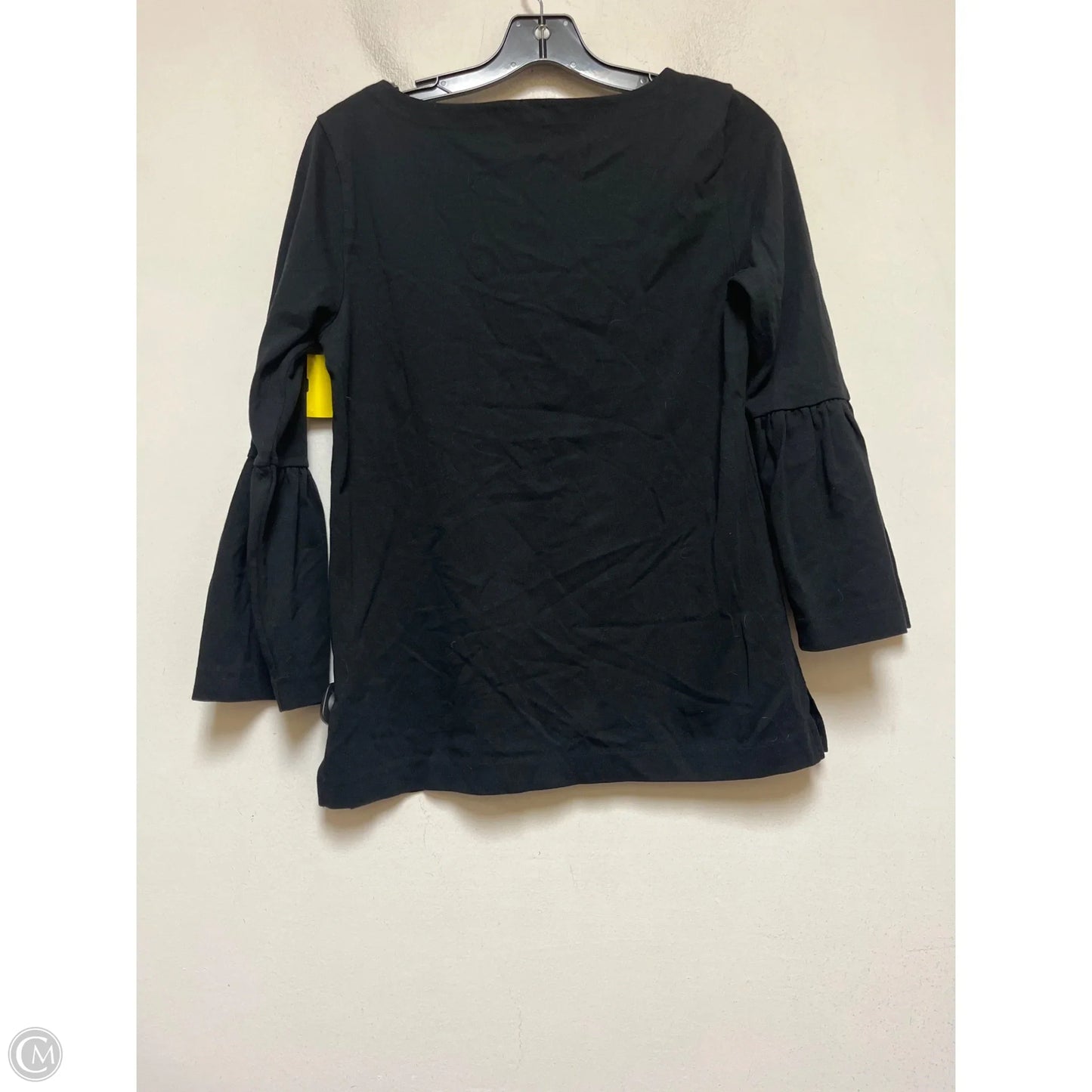 Top Long Sleeve By J. Crew In Black, Size: S