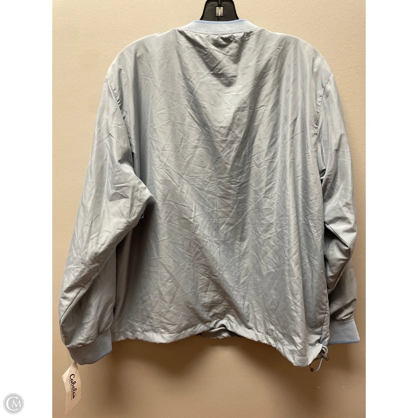 Athletic Top Long Sleeve Crewneck By Cabelas In Blue, Size: Xl