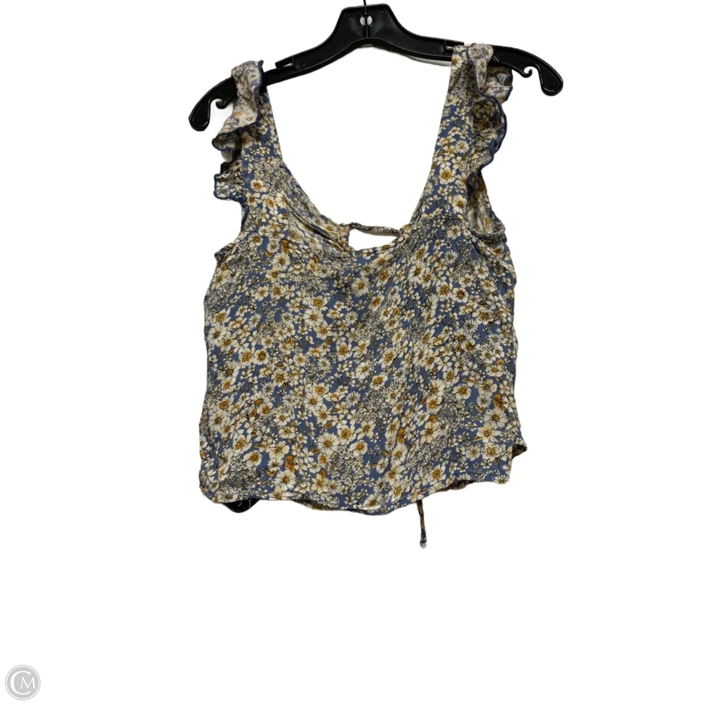 Top Sleeveless By Patrons Of Peace In Floral Print, Size: Xs