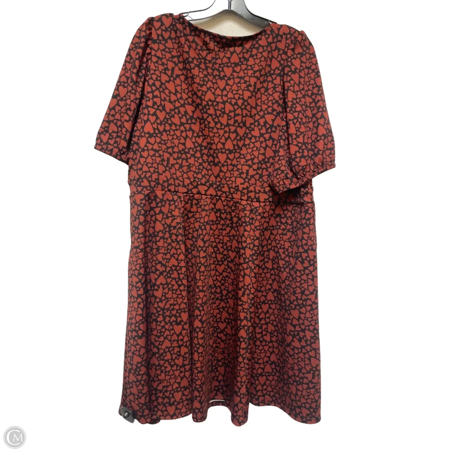 Dress Casual Short By Torrid In Black & Red, Size: 3x