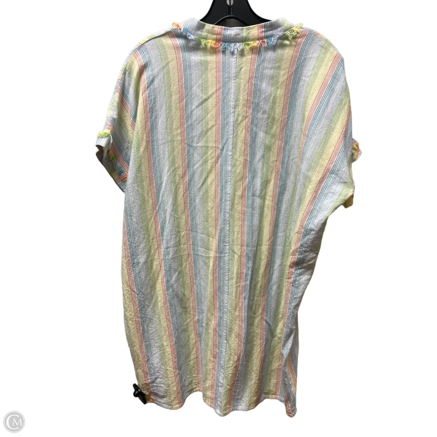 Dress Casual Short By Karlie In Striped Pattern, Size: S