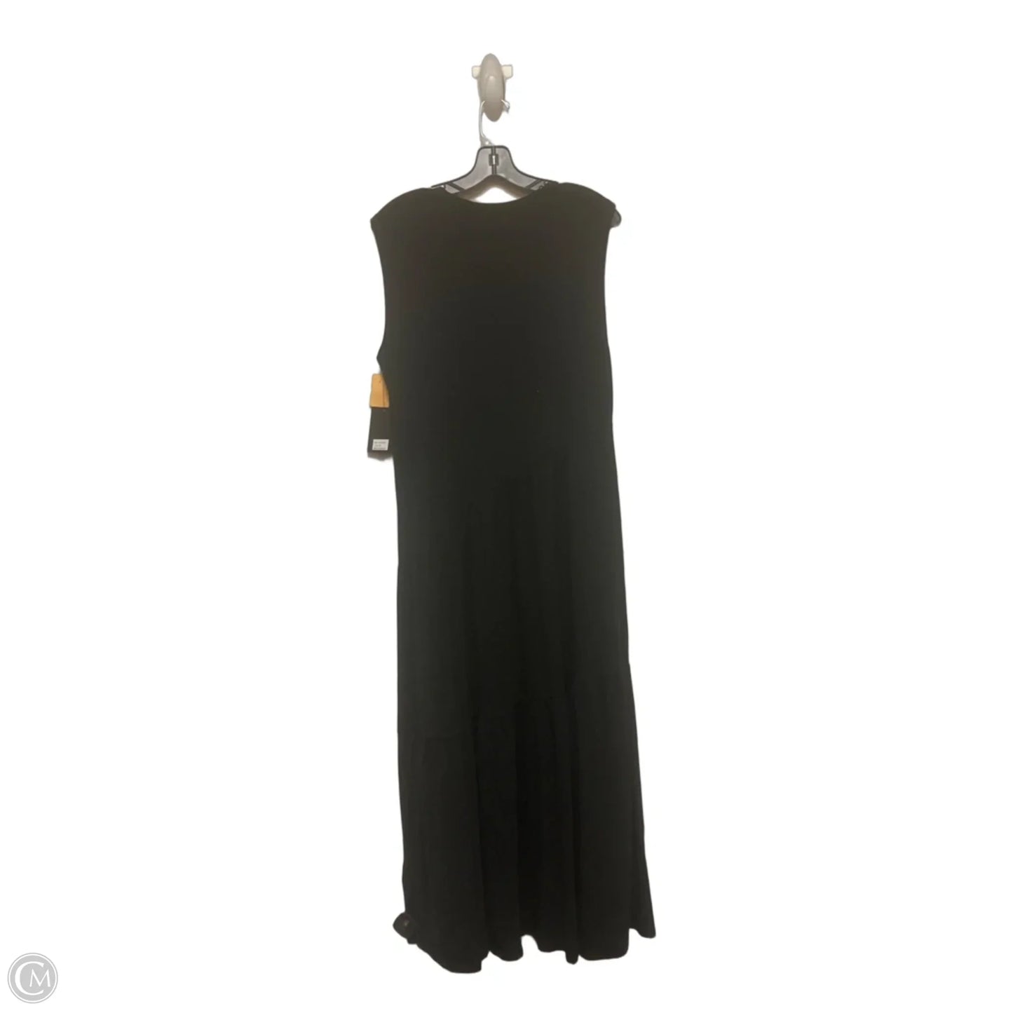 Dress Casual Maxi By Dkny In Black, Size: M