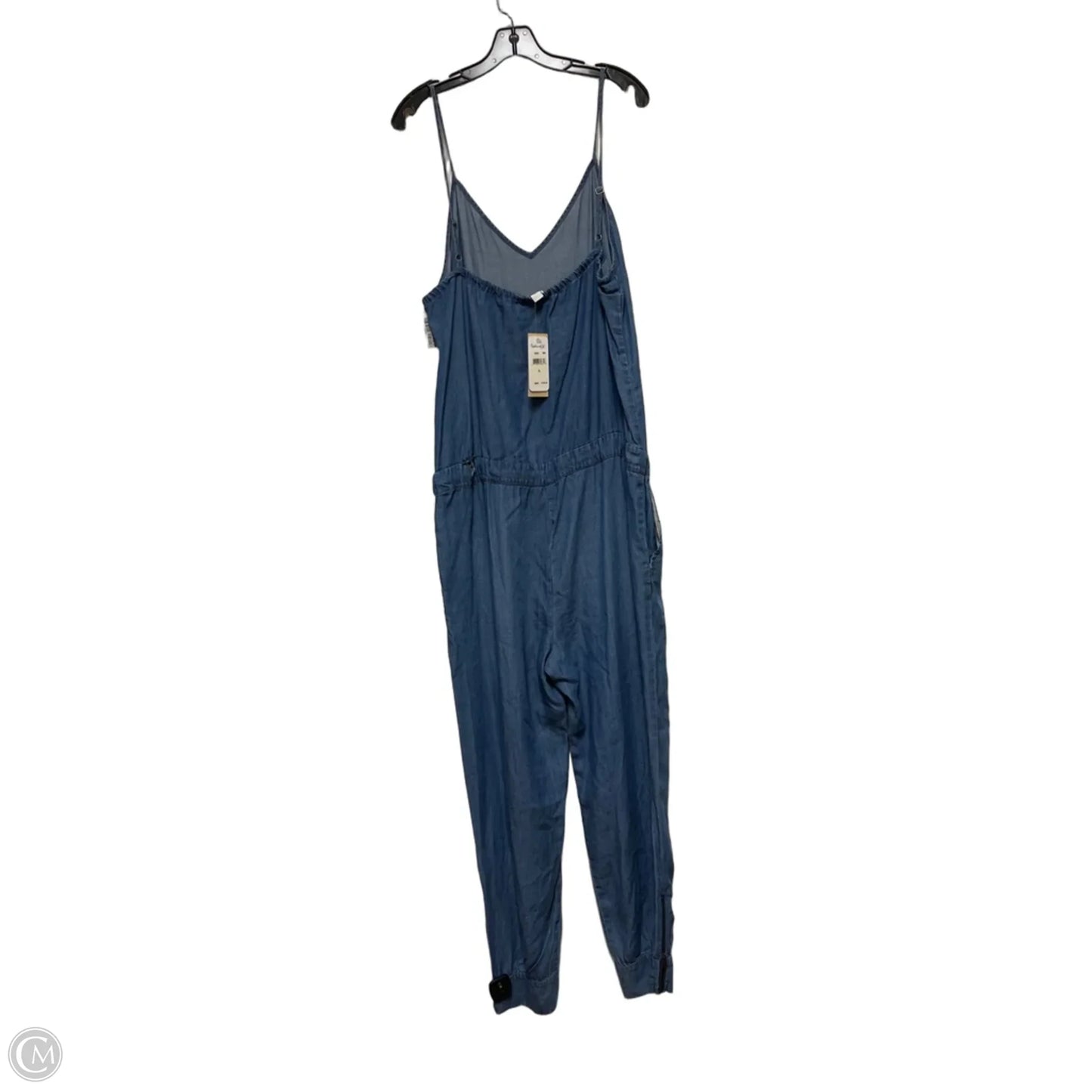 Jumpsuit By Splendid In Blue Denim, Size: Xl