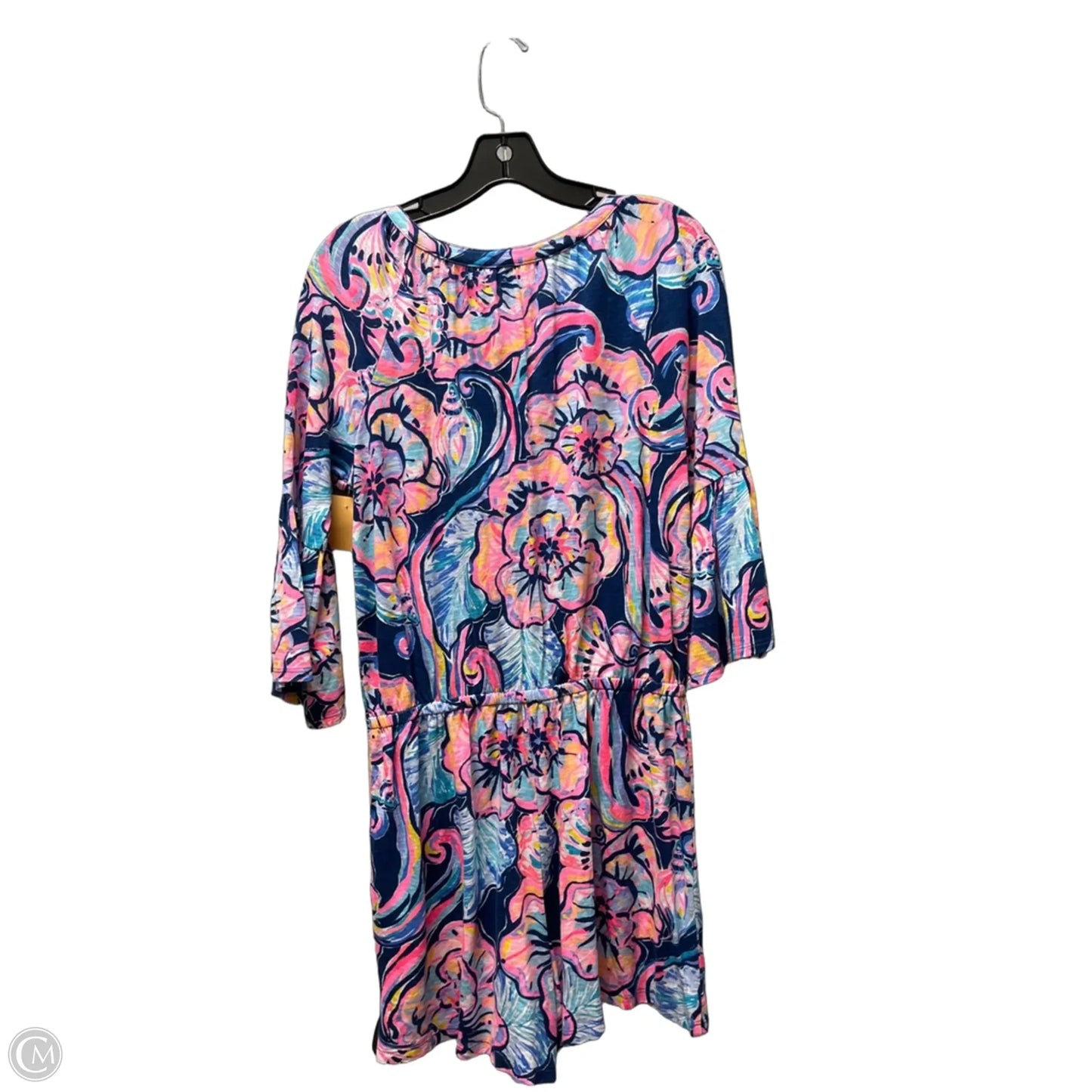 Romper Designer By Lilly Pulitzer In Floral Print, Size: S