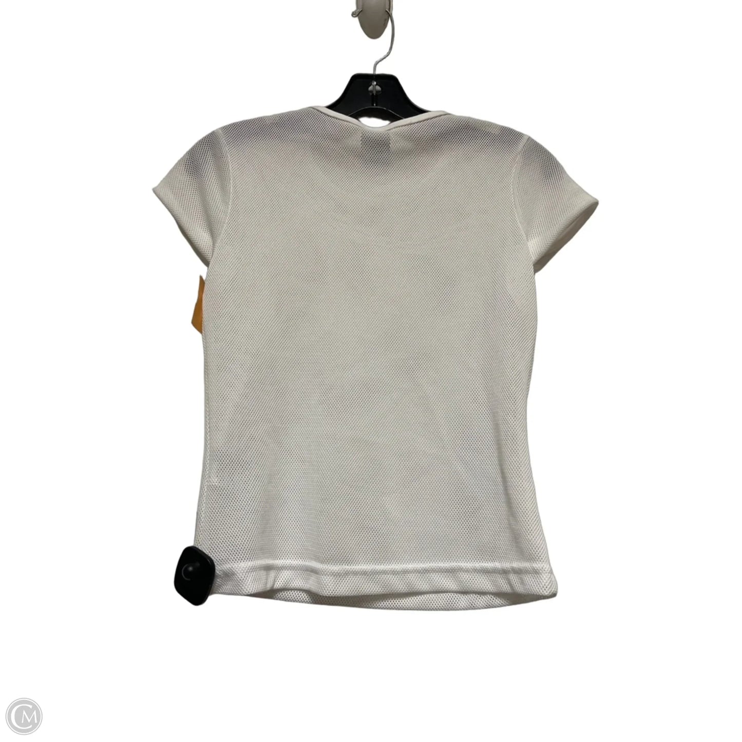 Athletic Top Short Sleeve By Nike Apparel In White, Size: S