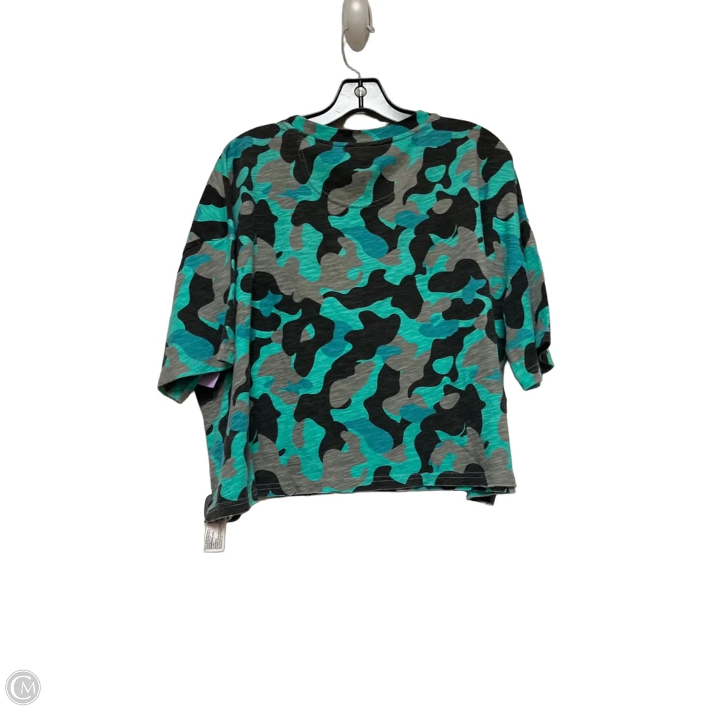 Top Short Sleeve By Disney Store In Camouflage Print, Size: Xl
