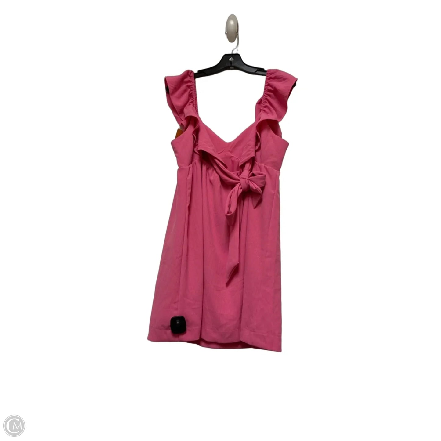 Dress Casual Short By Blu Pepper In Pink, Size: L