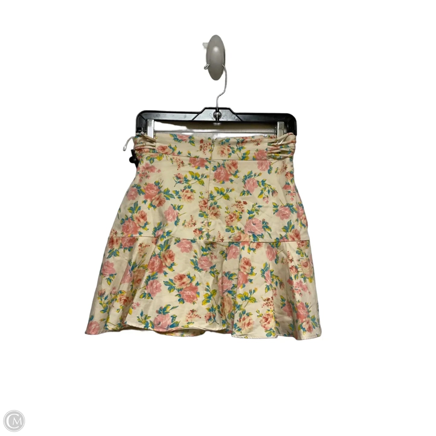 Skirt Mini & Short By Zara In Floral Print, Size: 8