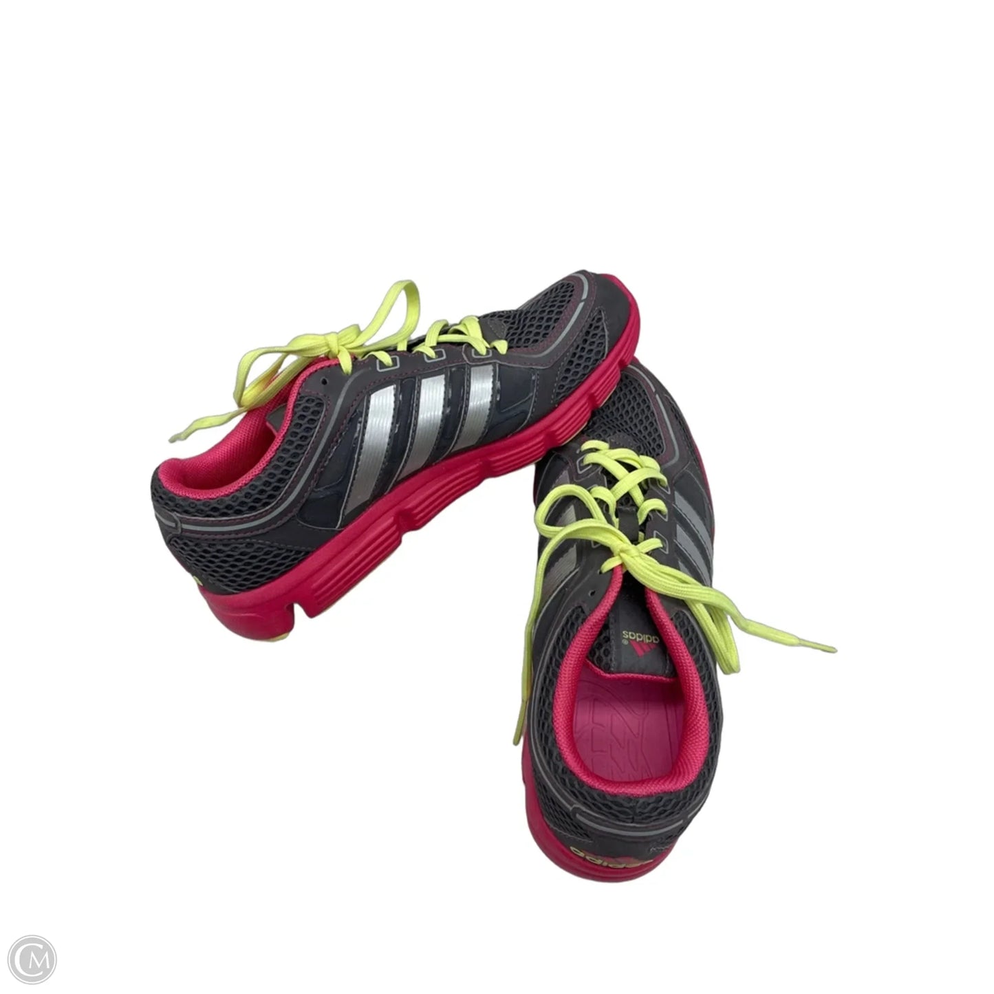 Shoes Sneakers By Adidas In Grey & Pink, Size: 8.5