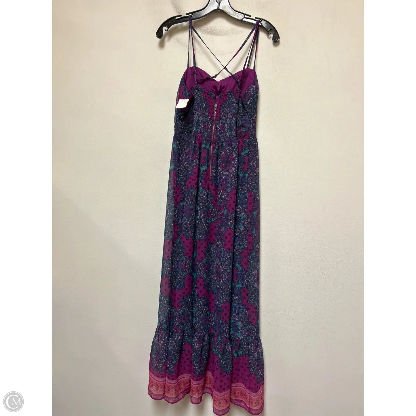 Dress Casual Maxi By American Eagle In Purple, Size: Sp