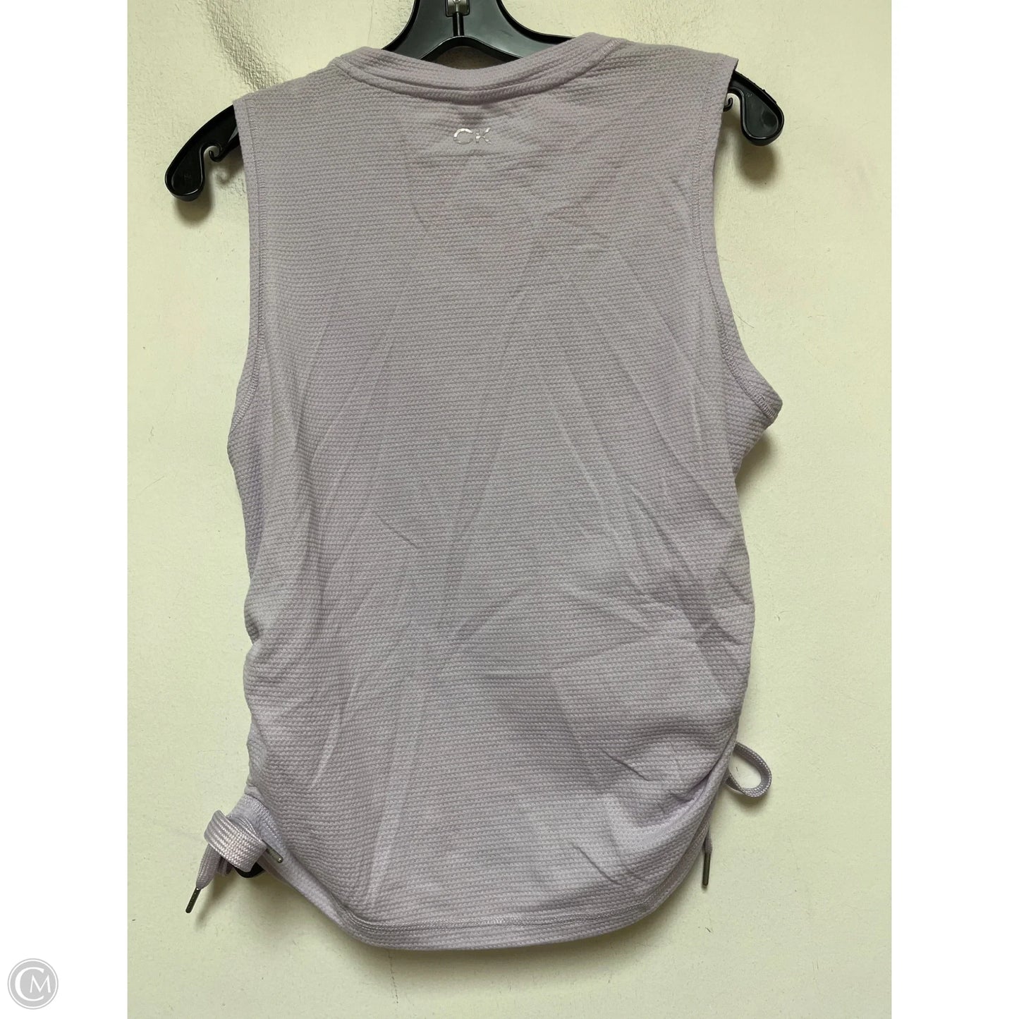 Athletic Tank Top By Calvin Klein Performance In Purple, Size: M
