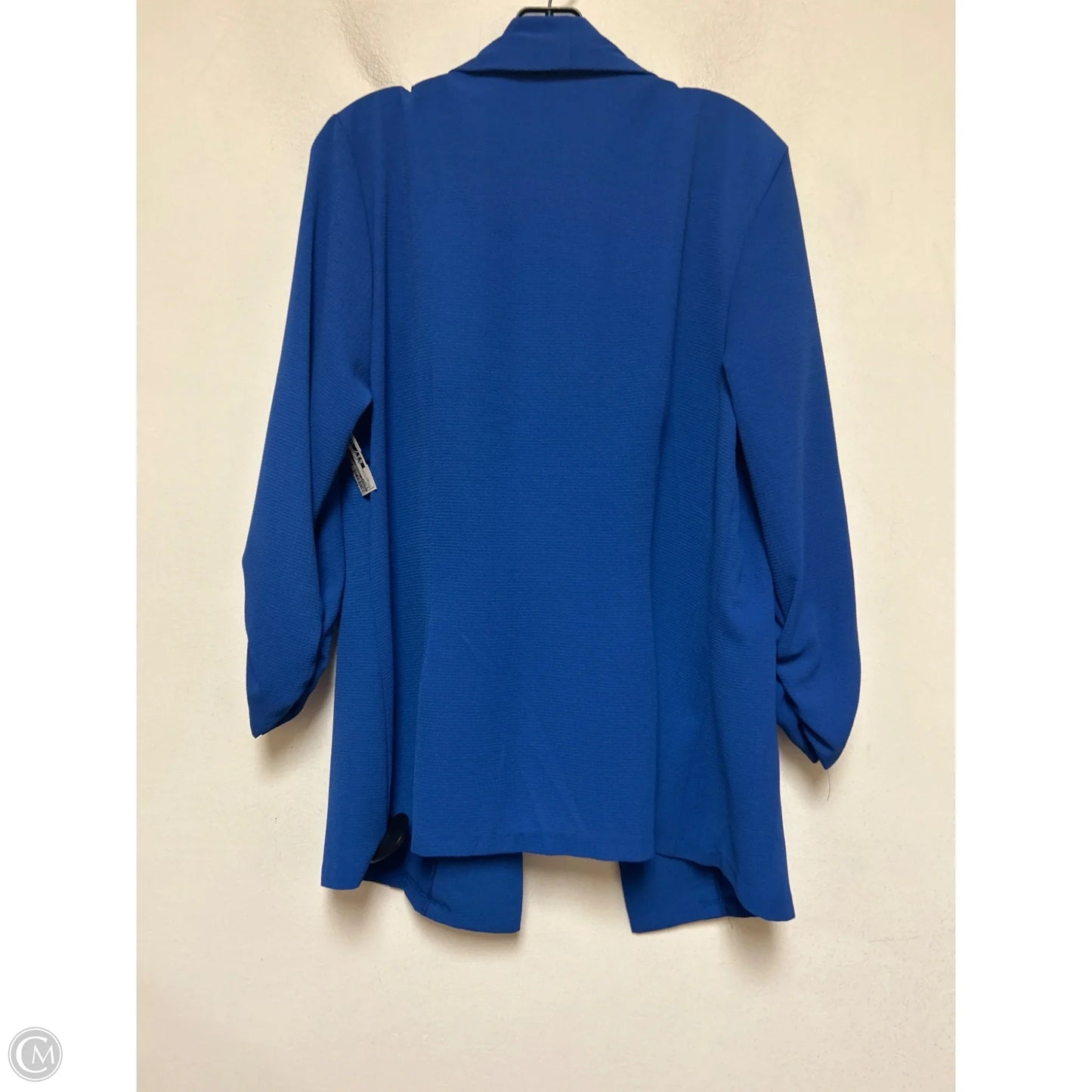 Blazer By Ashley Stewart In Blue, Size: Xl