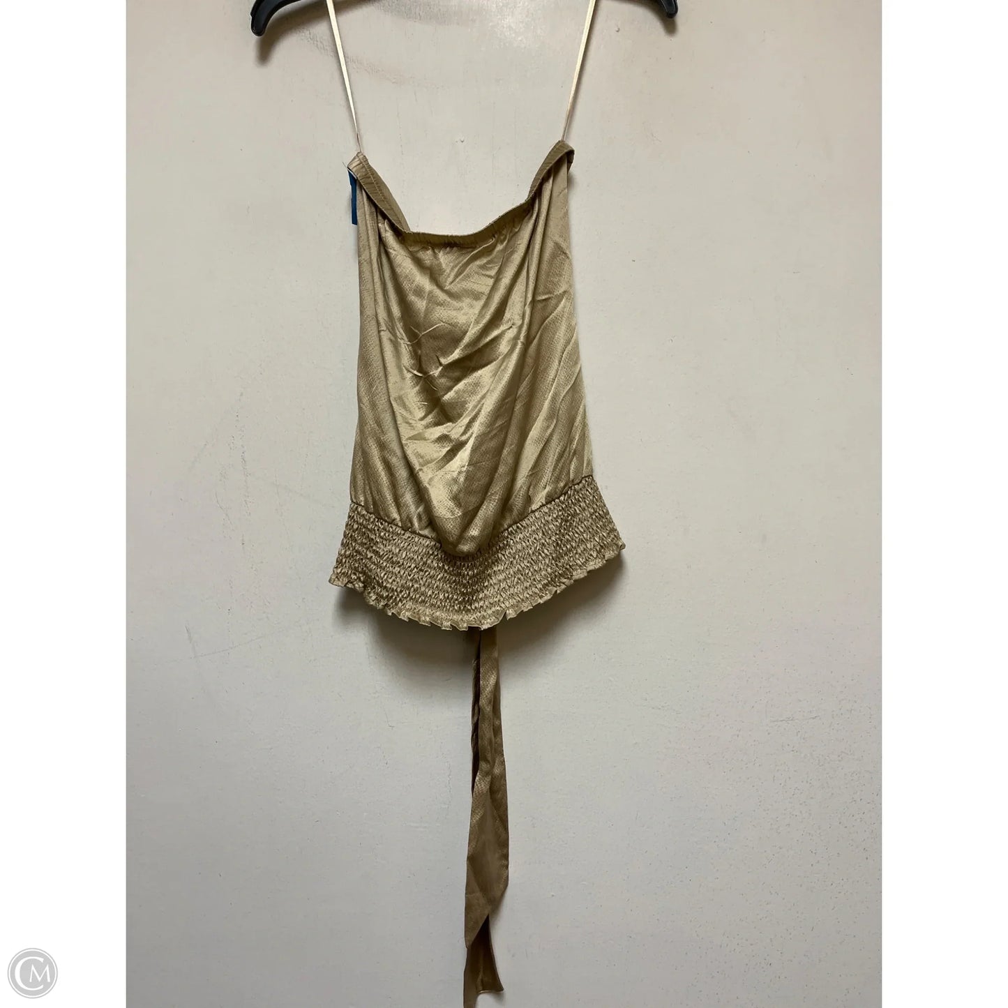 Top Sleeveless By White House Black Market In Gold, Size: 0