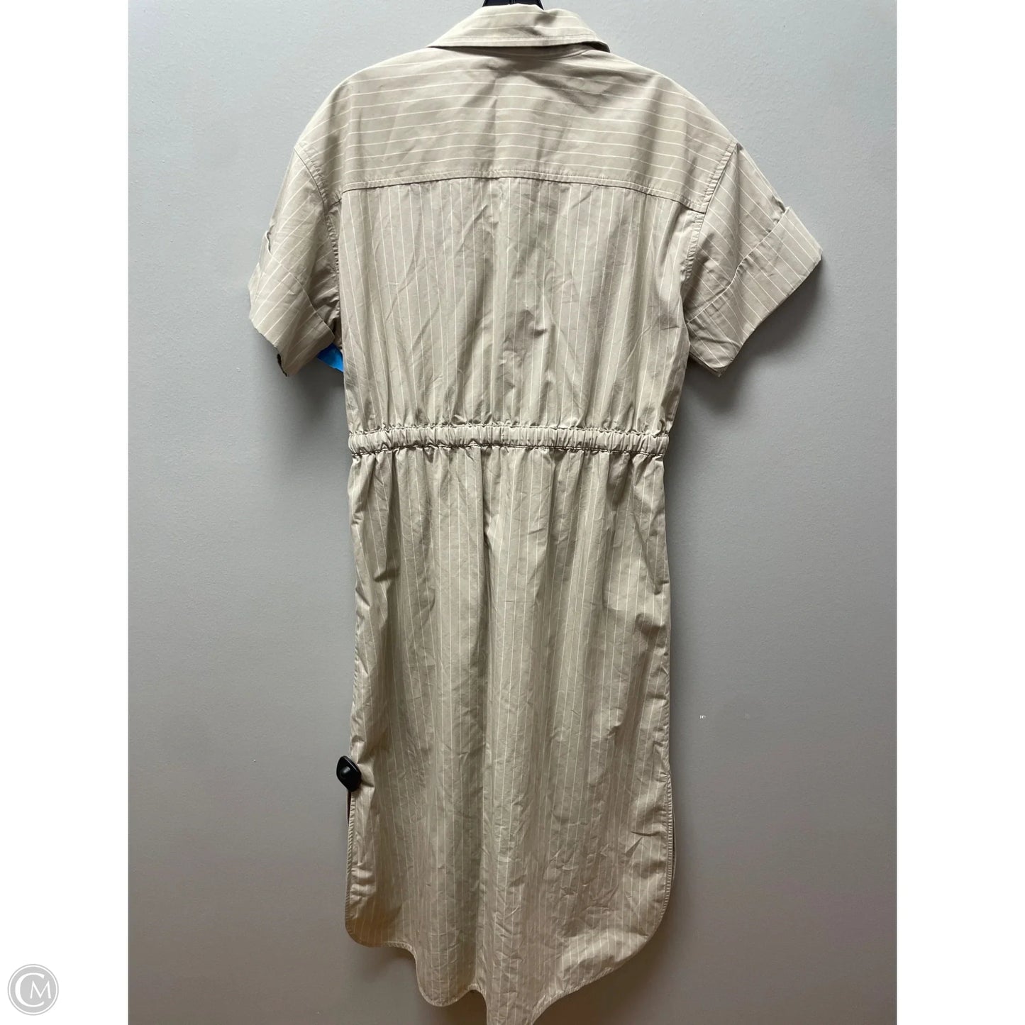 Dress Casual Midi By Gap In Striped Pattern, Size: M