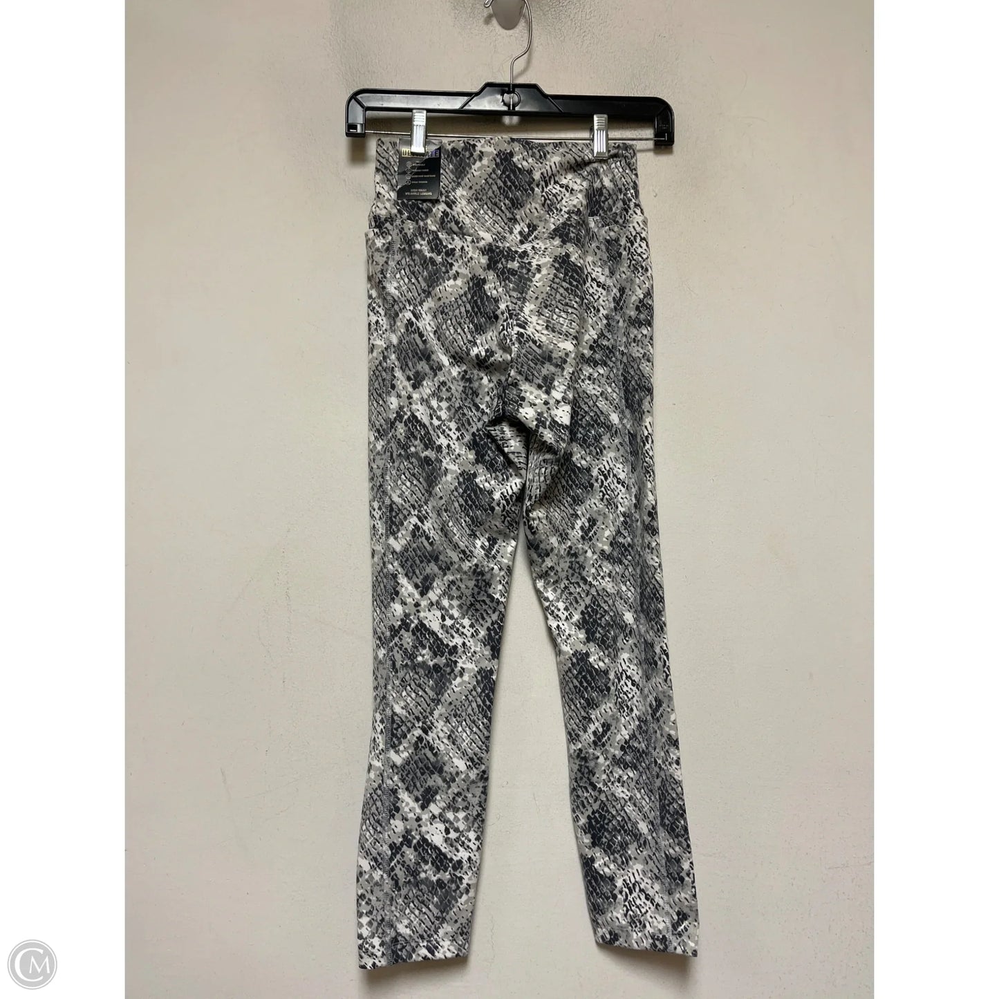 Athletic Leggings By Pink In Snakeskin Print, Size: S