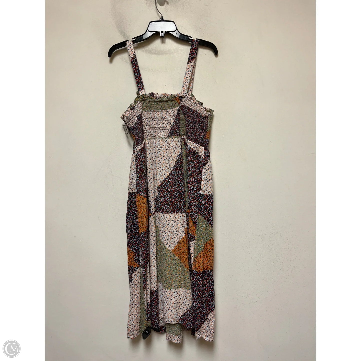 Dress Casual Midi By Universal Thread In Floral Print, Size: L