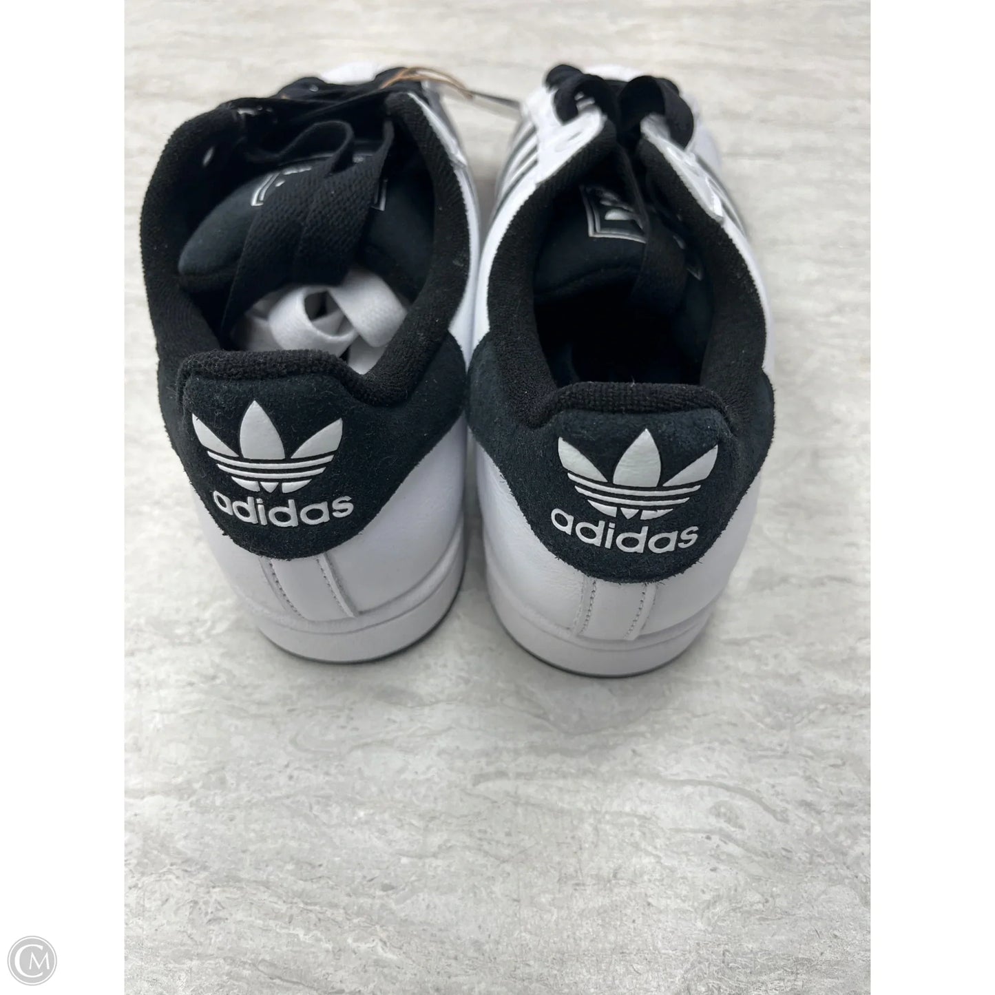 Shoes Sneakers By Adidas In Black & White, Size: 8