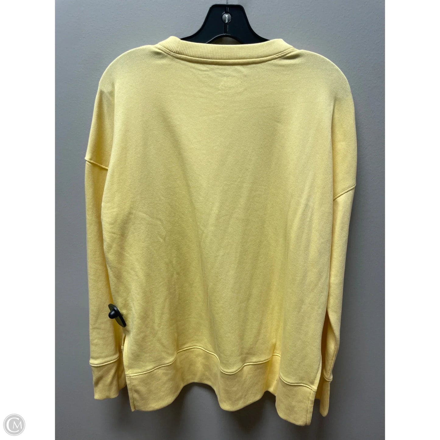 Top Long Sleeve By Time And Tru In Yellow, Size: S
