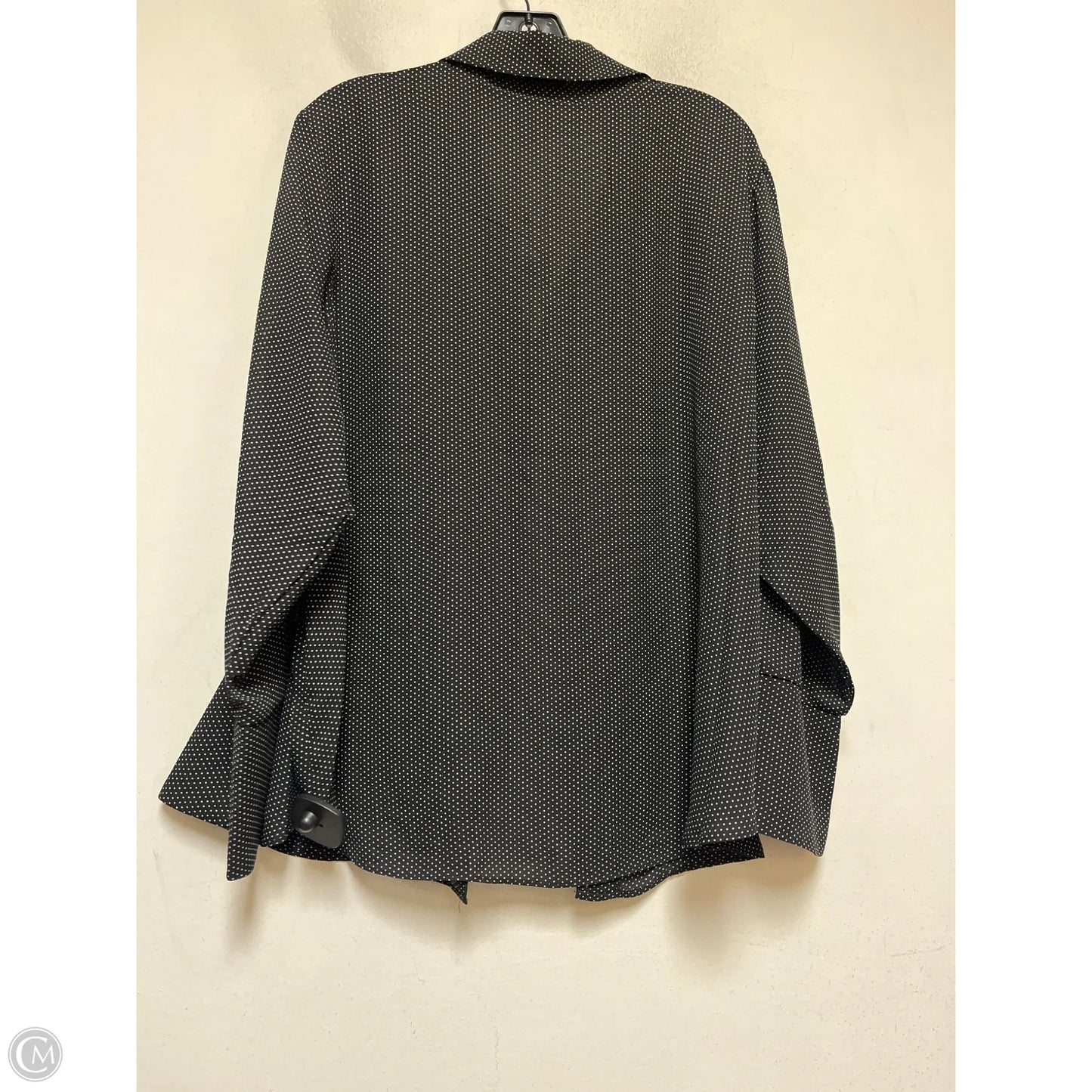 Top Long Sleeve By Premise In Polkadot Pattern, Size: 2x