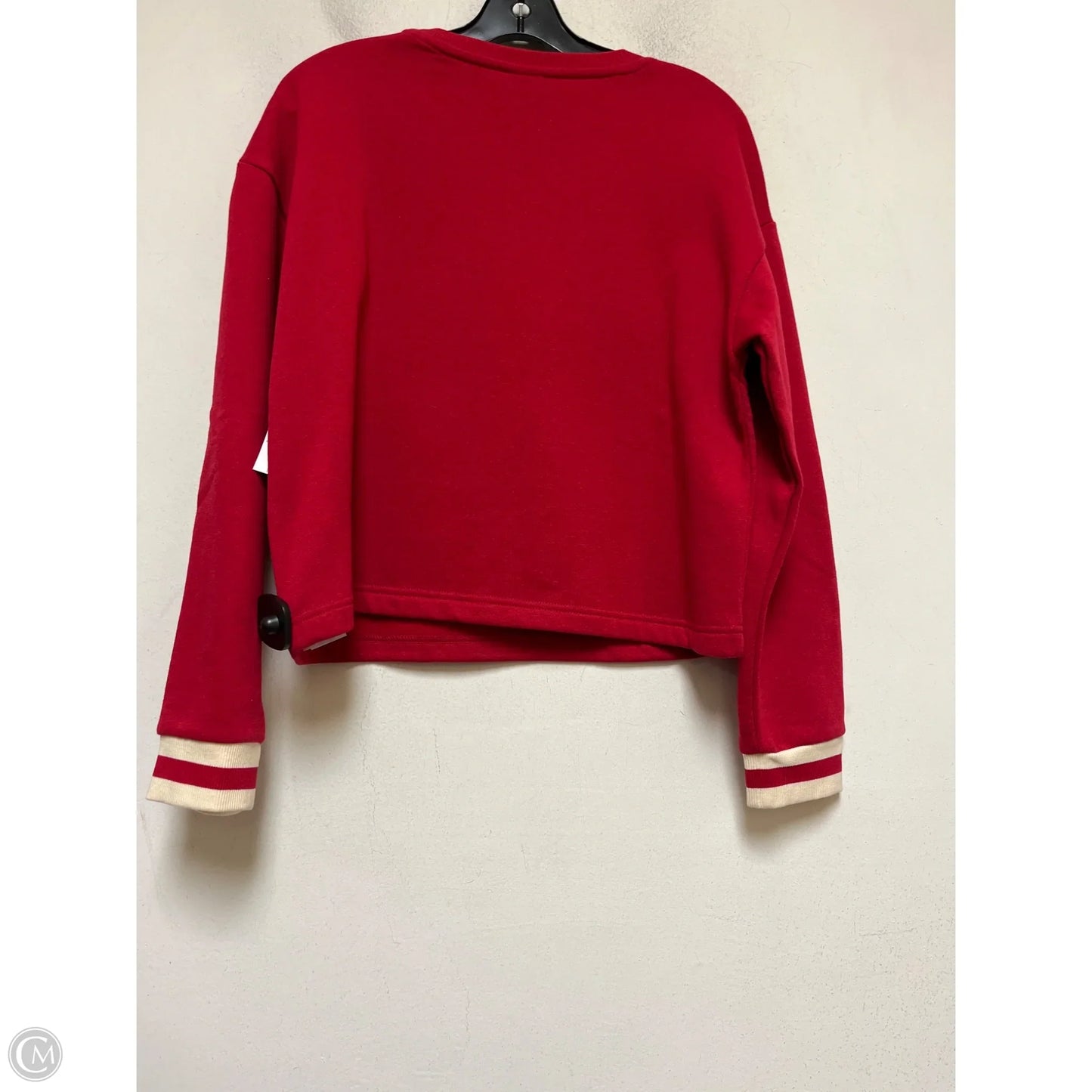 Sweatshirt Crewneck By Disney Store In Red, Size: M