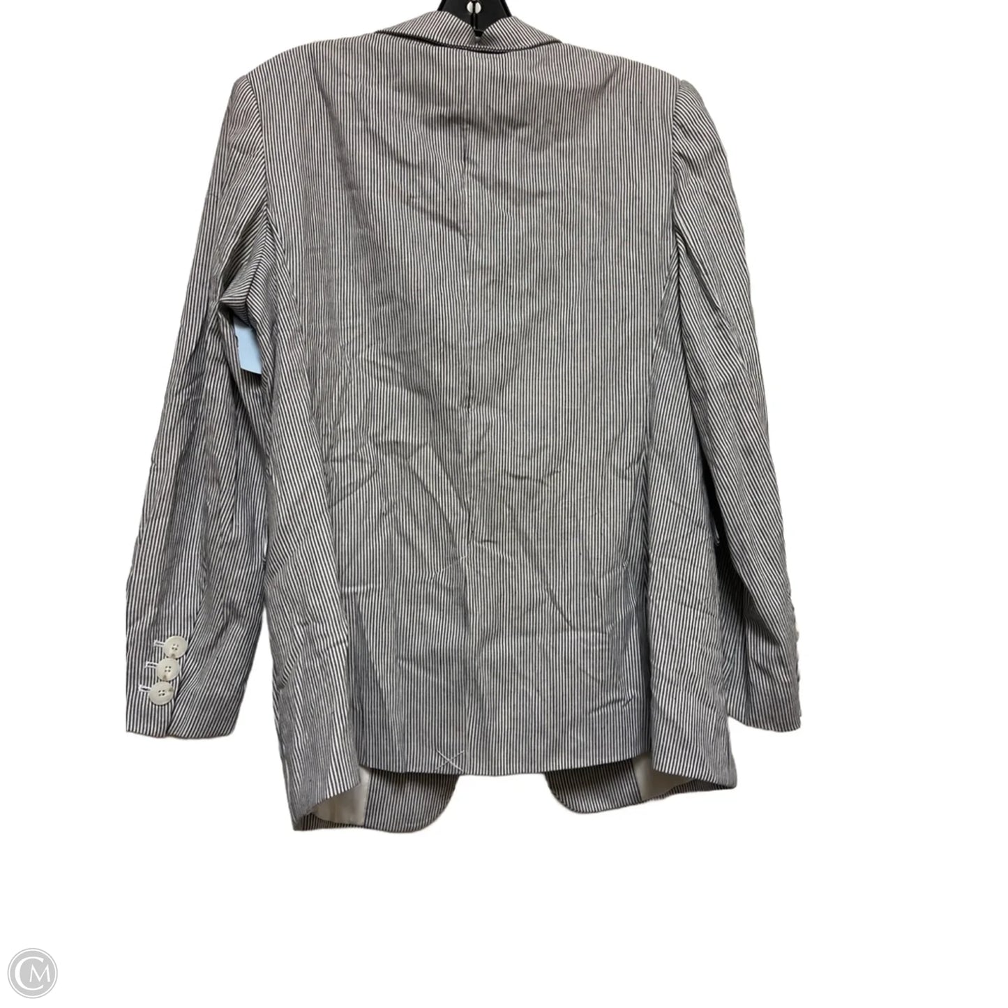 Blazer By A New Day In Striped Pattern, Size: L