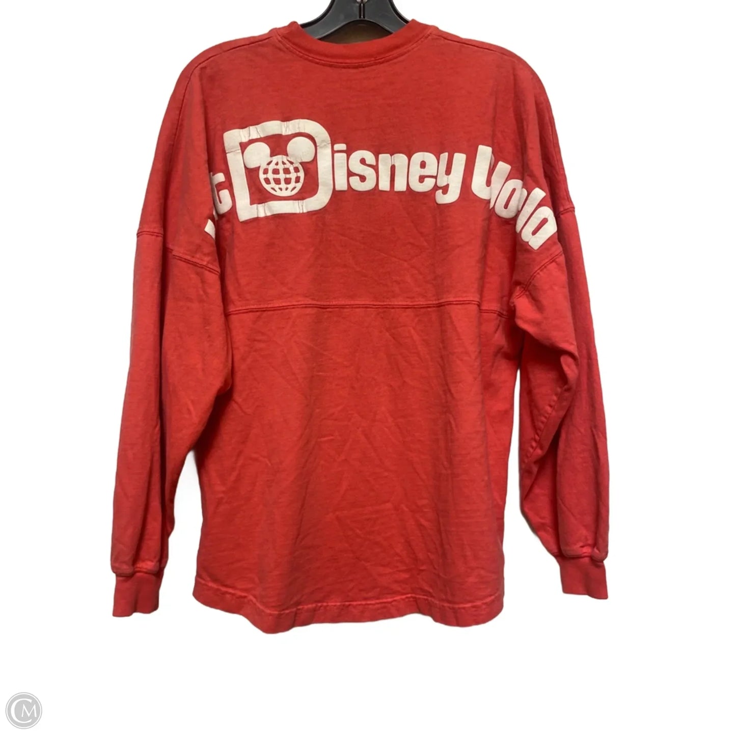 Top Long Sleeve By Disney In Red, Size: Xs