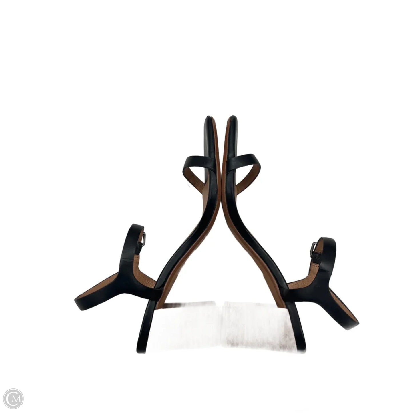 Sandals Heels Block By Madewell In Black, Size: 5.5