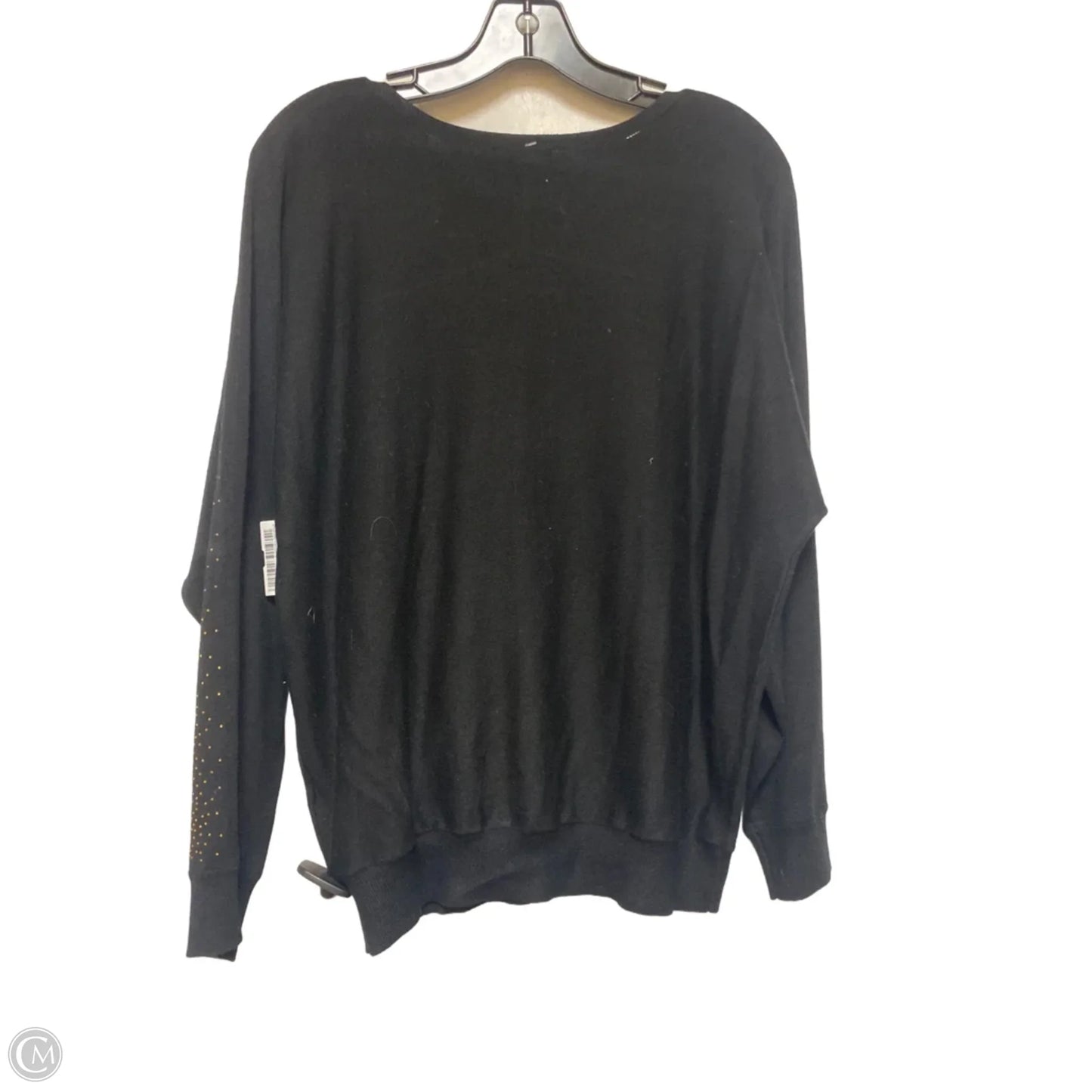 Sweater By T Tahari In Black & Gold, Size: S
