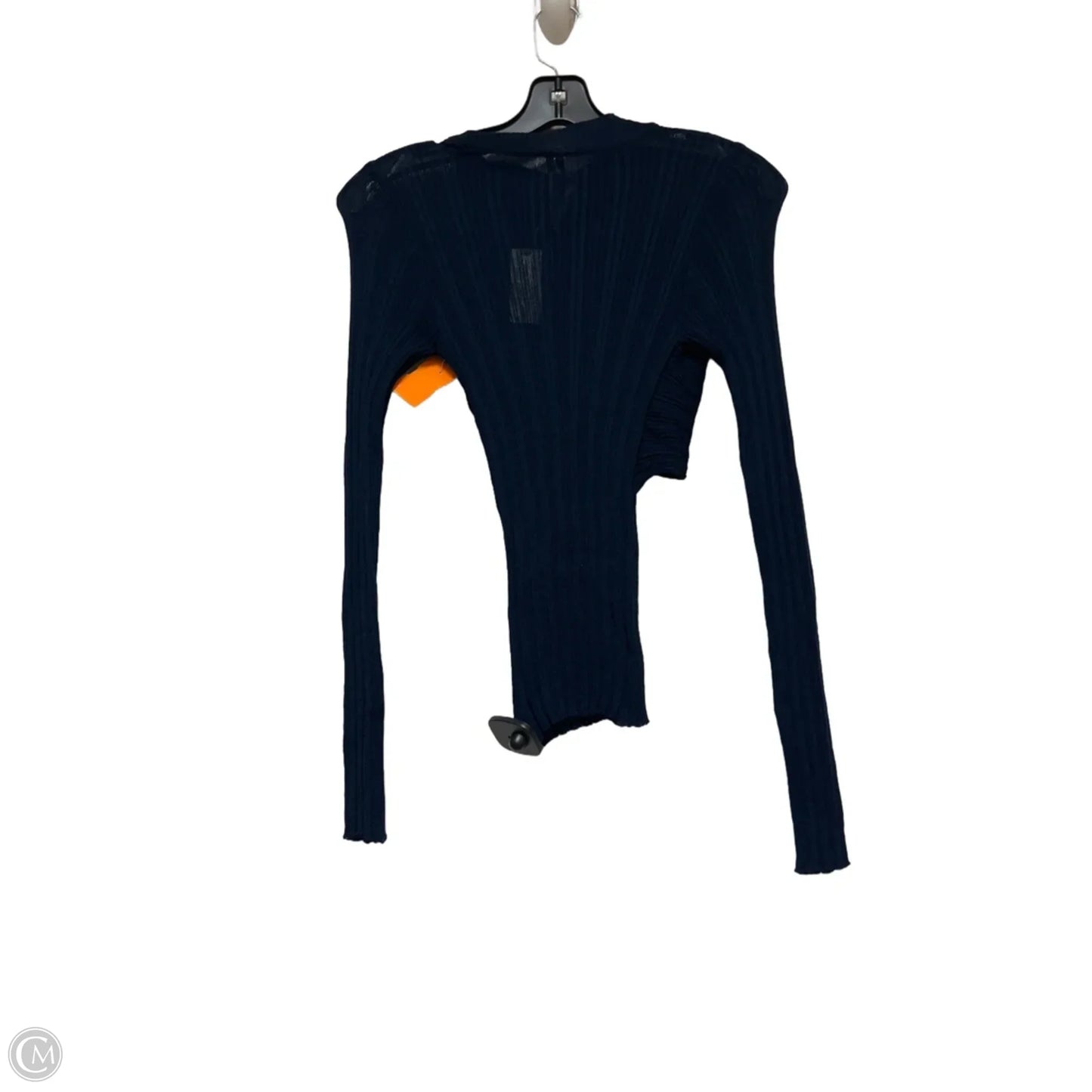 Top Long Sleeve By Anthropologie In Navy, Size: Xs
