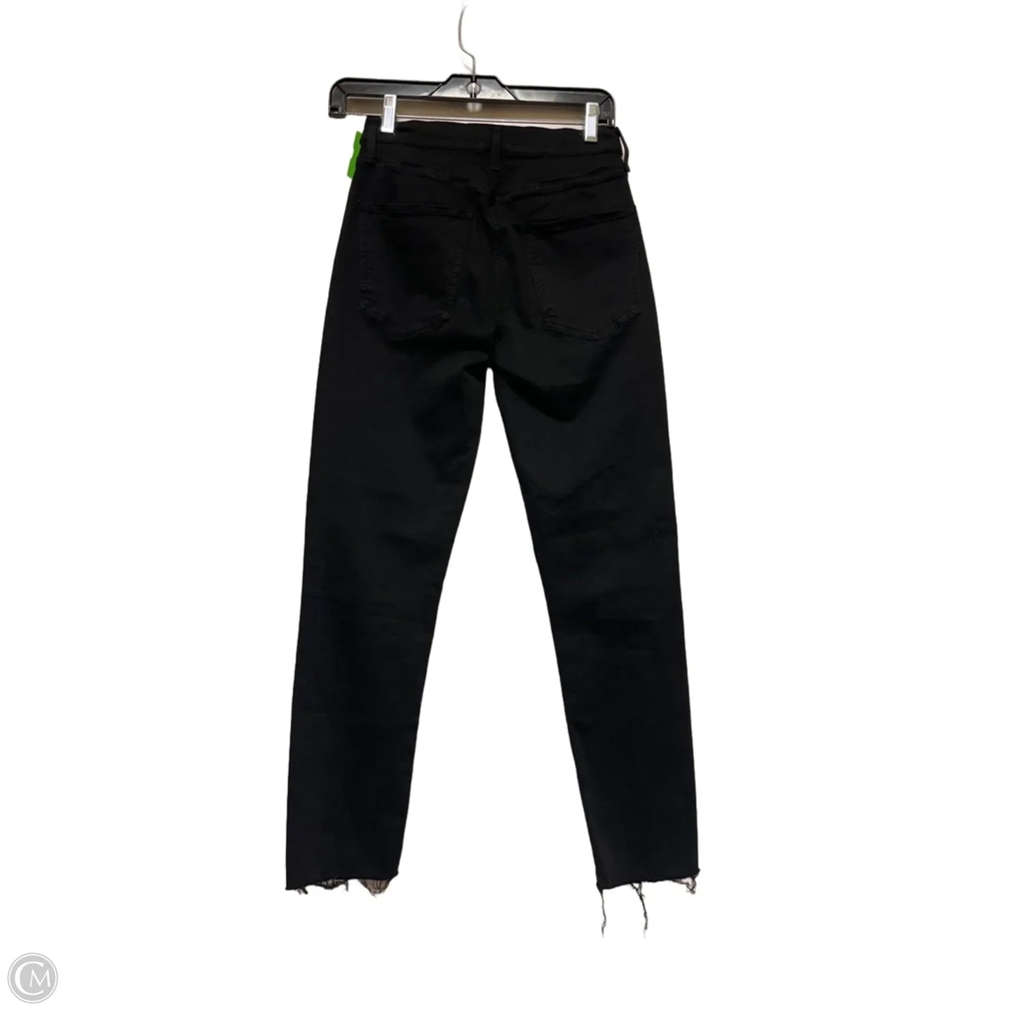 Jeans Skinny By Agolde In Black Denim, Size: 4